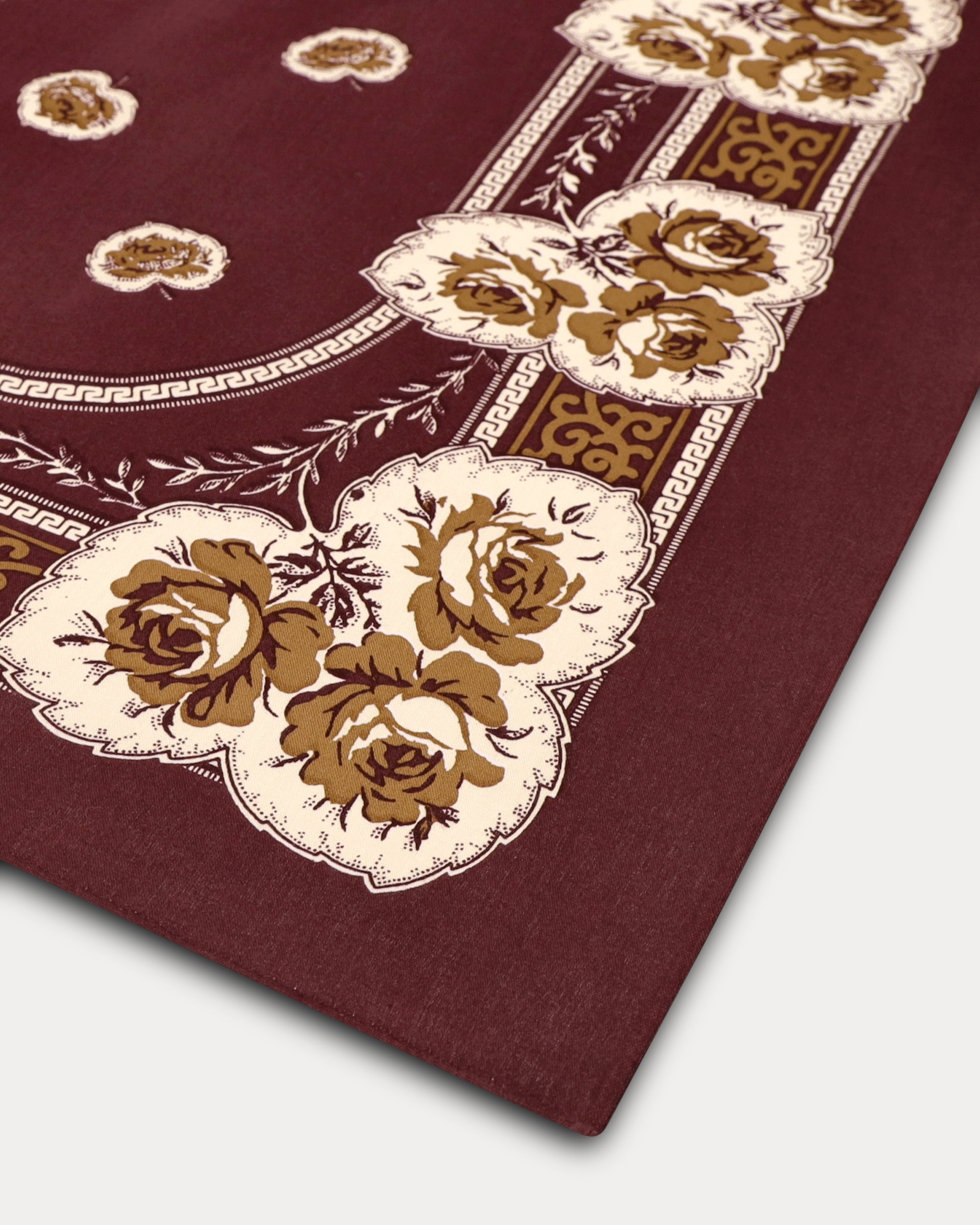 Bandana In Cotone con Stampa Floreale