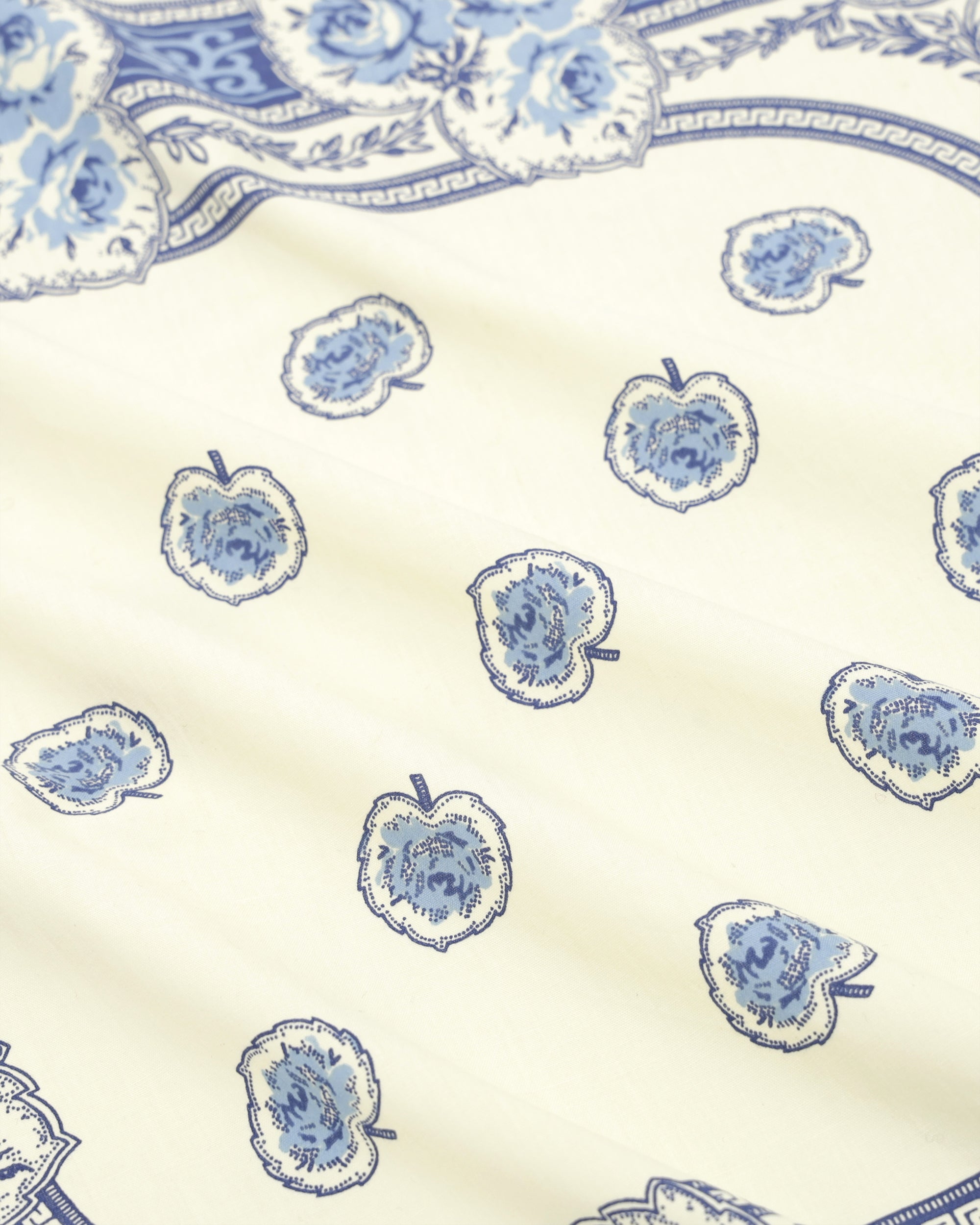 Bandana In Cotone con Stampa Floreale