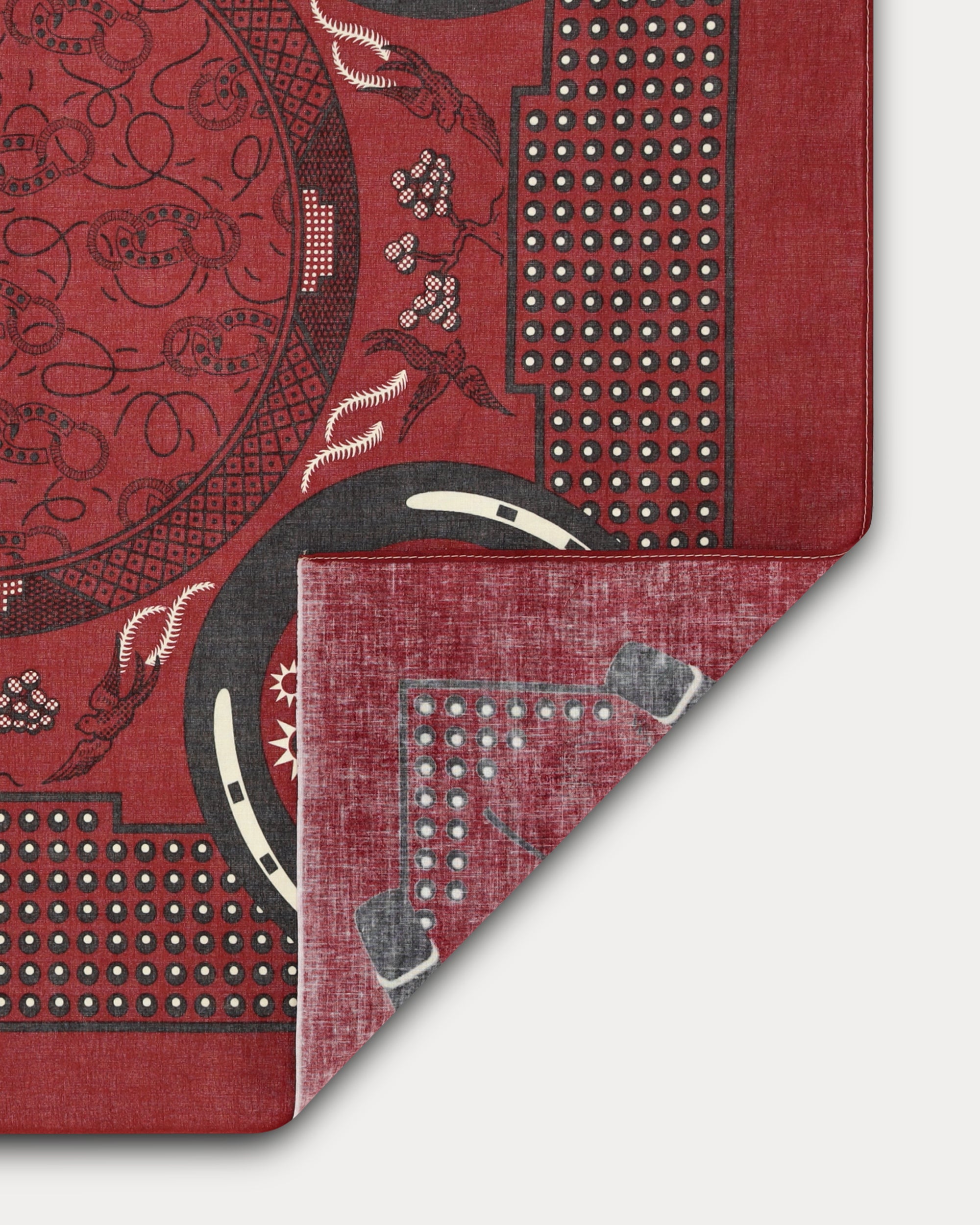 Bandana in Cotone con Stampa "Spirit"