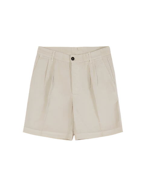 Beachshort Bermuda In Cotone Con Pences