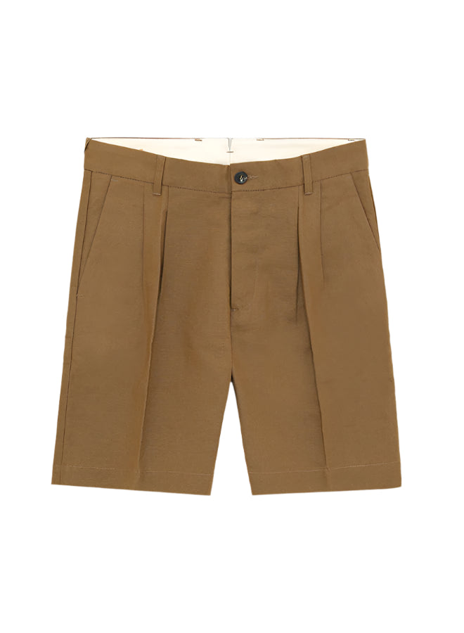 Beachshort Bermuda In Cotone Con Pences