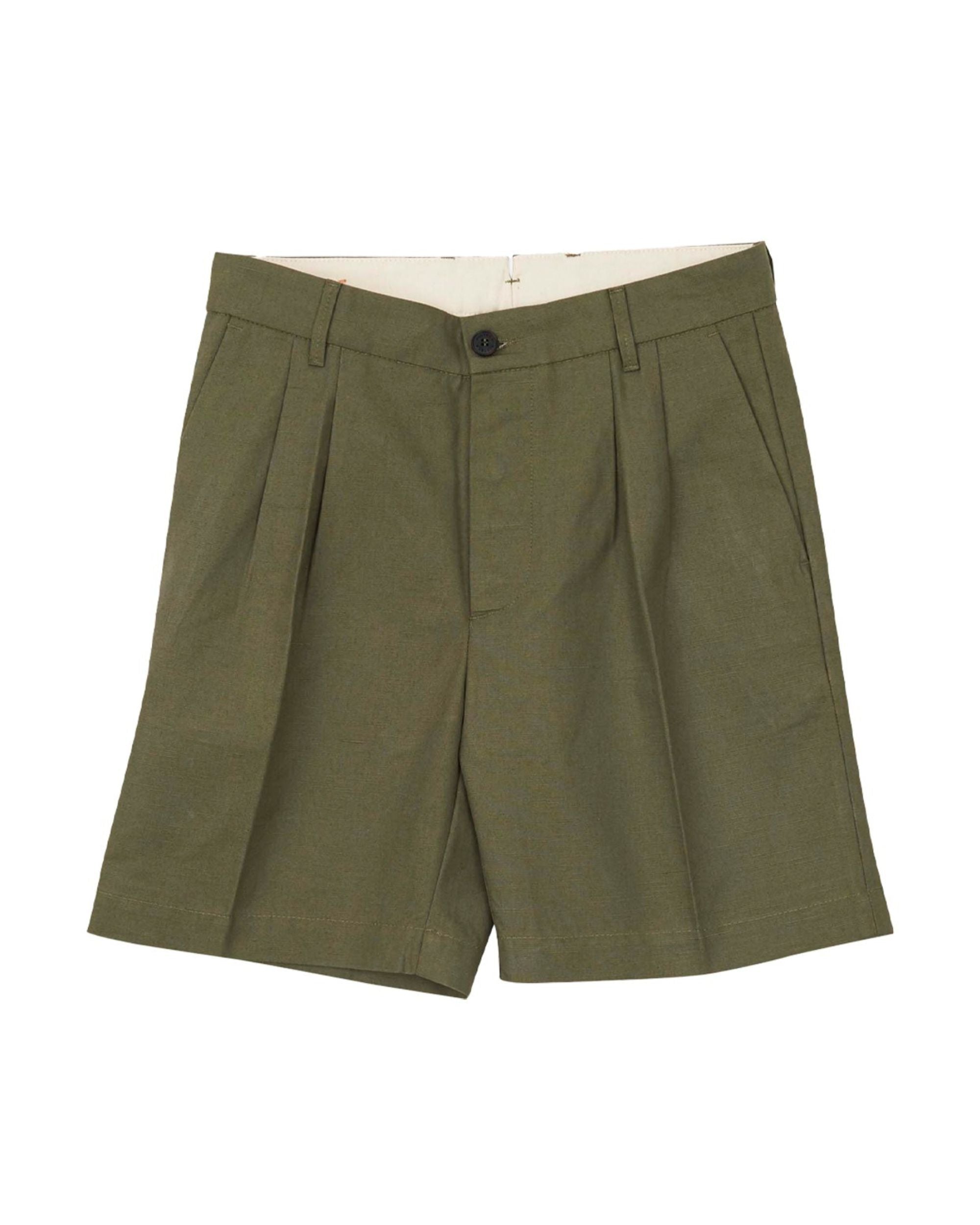 Beachshort Bermuda In Cotone Con Pences