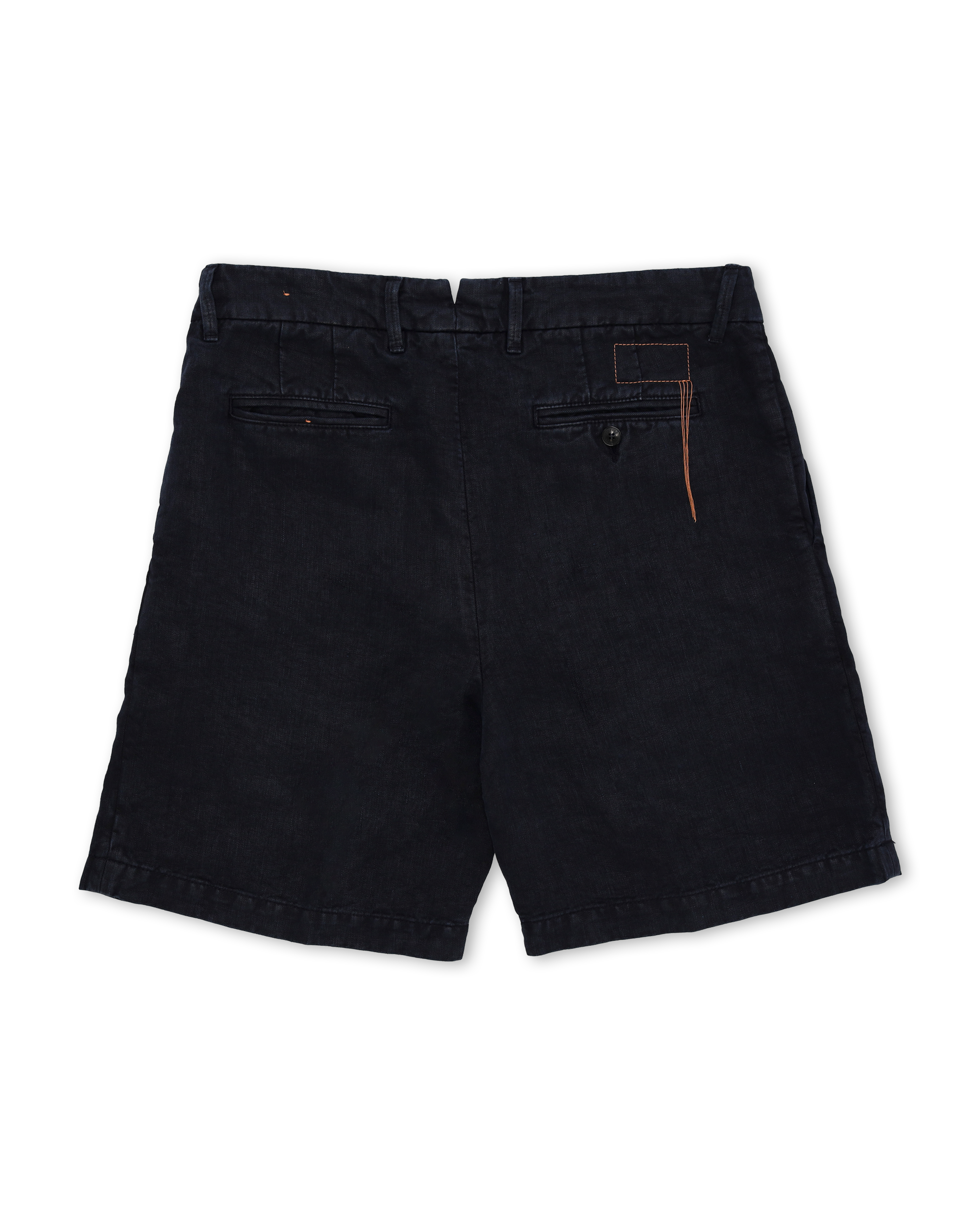 Beachshort Bermuda In Lino Con Pences