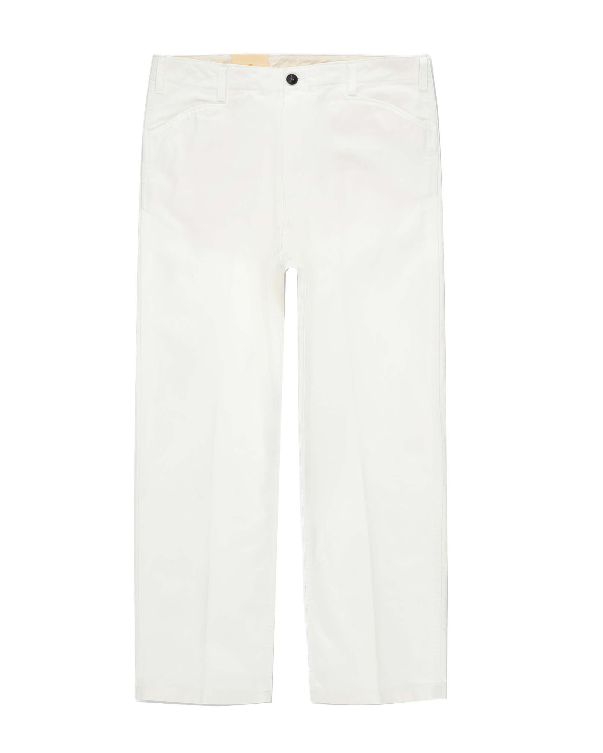 Ben Pantaloni Chino In Gabardine di Cotone Pesante