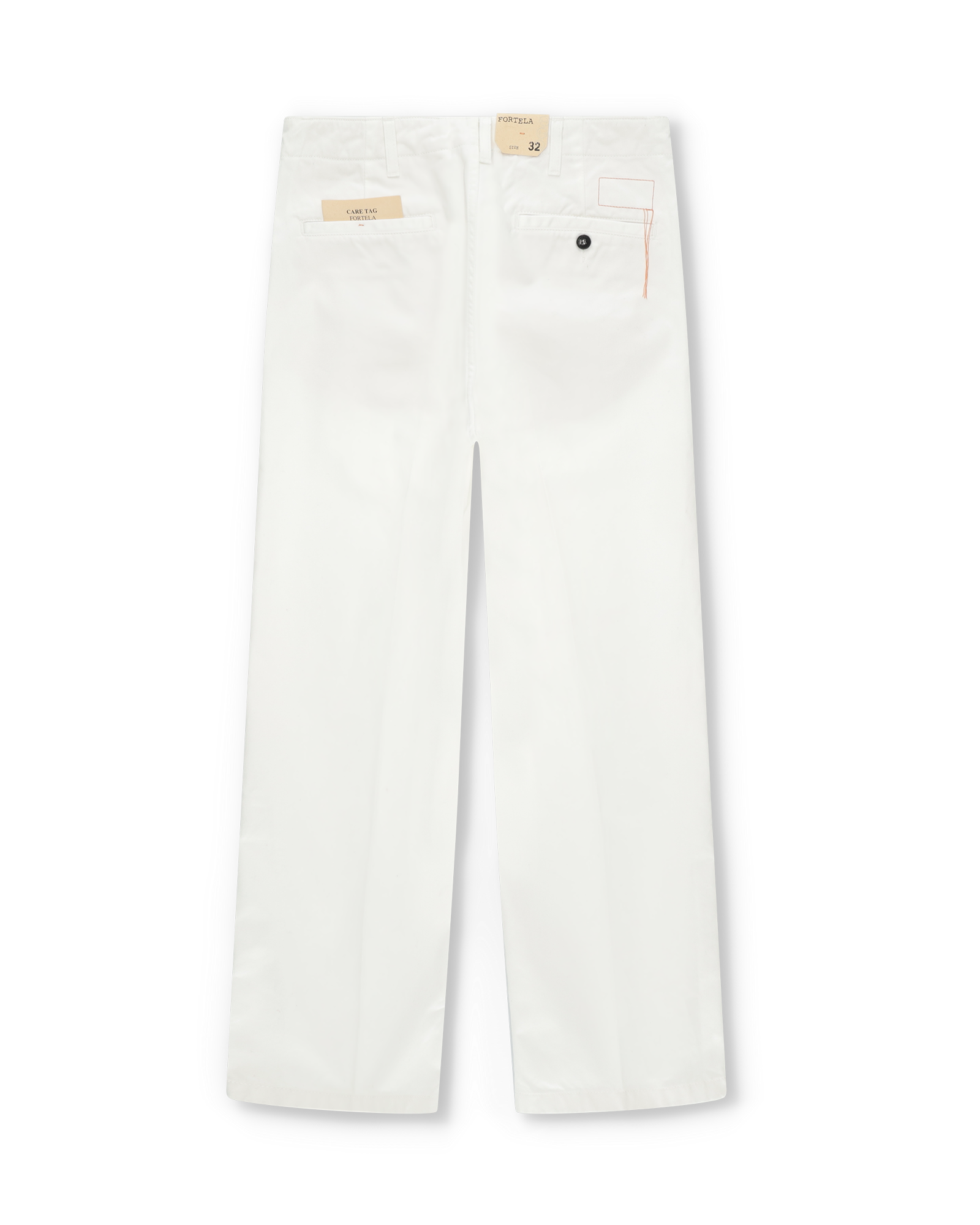 Ben Pantaloni Chino In Gabardine di Cotone Pesante