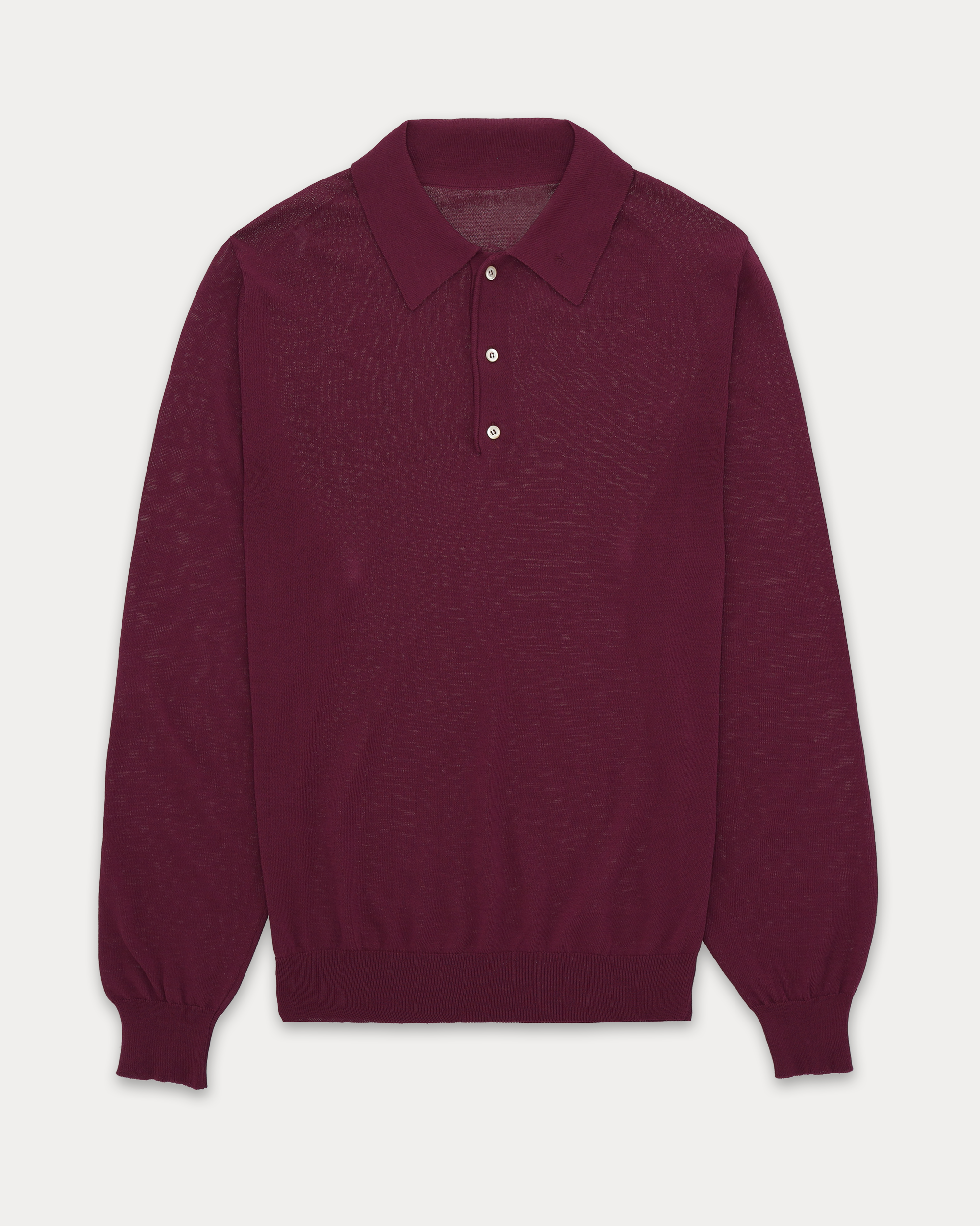 Bennet Long Sleeve Cotton Polo