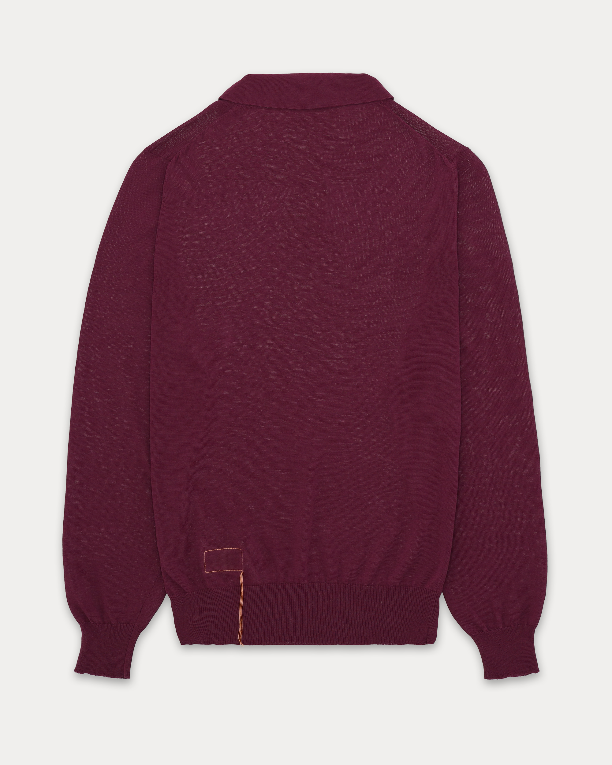 Bennet Long Sleeve Cotton Polo