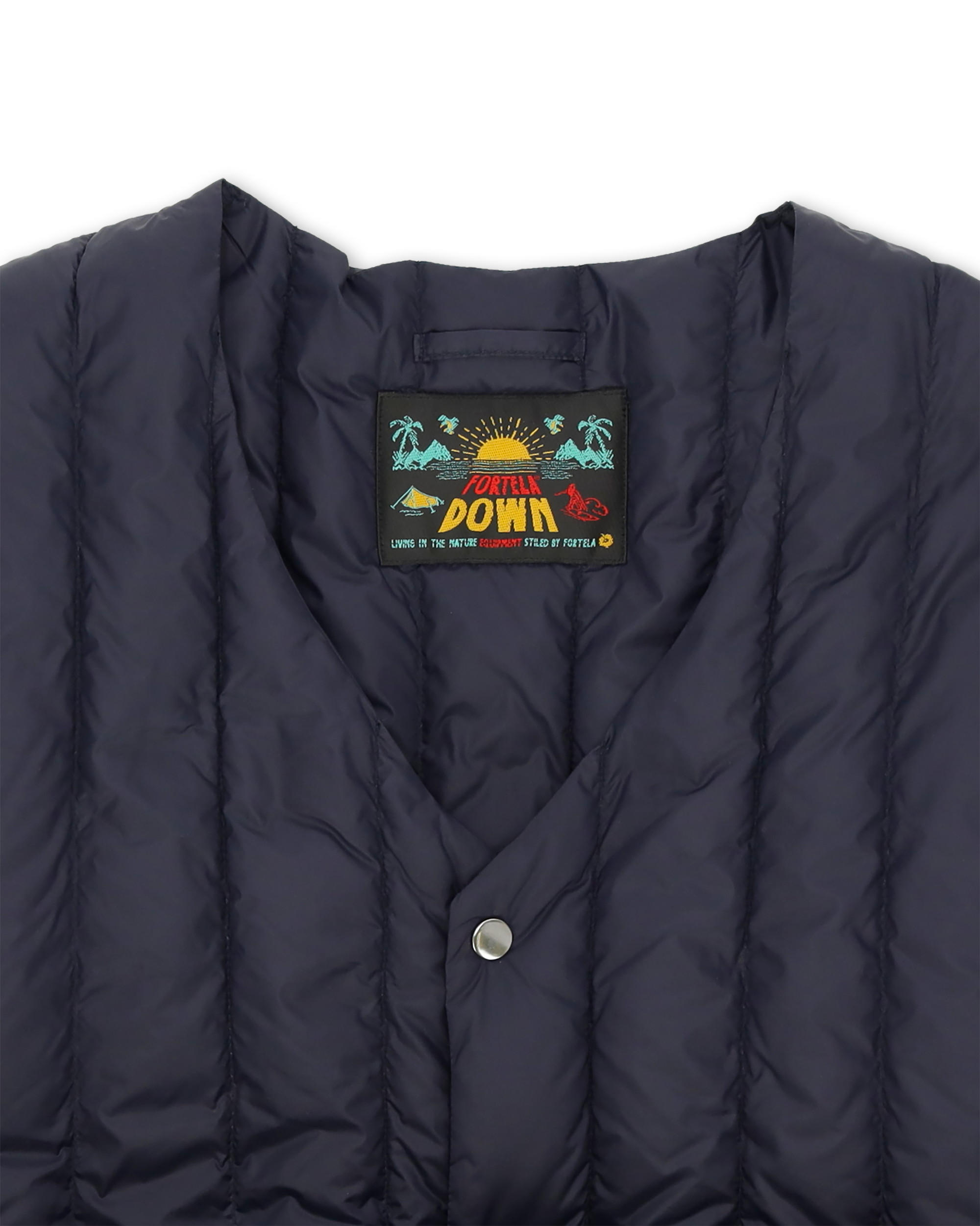 Birdie Gilet In Nylon Trapuntato