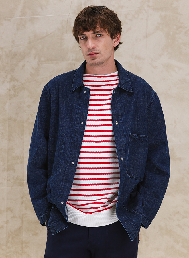 Blake Jacket Denim Indigo Rinse