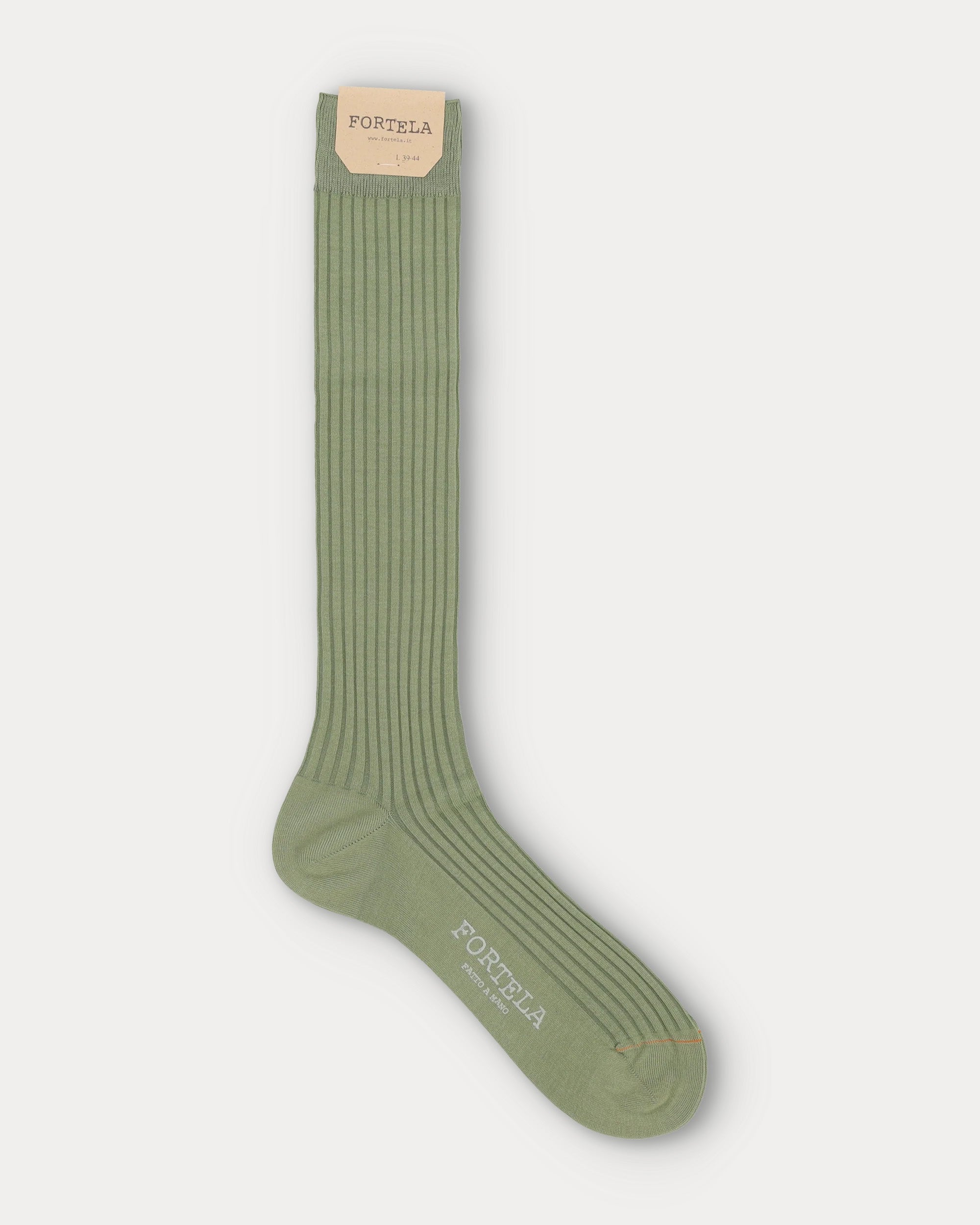 Bob Fine Rib Lisle Thread Socks