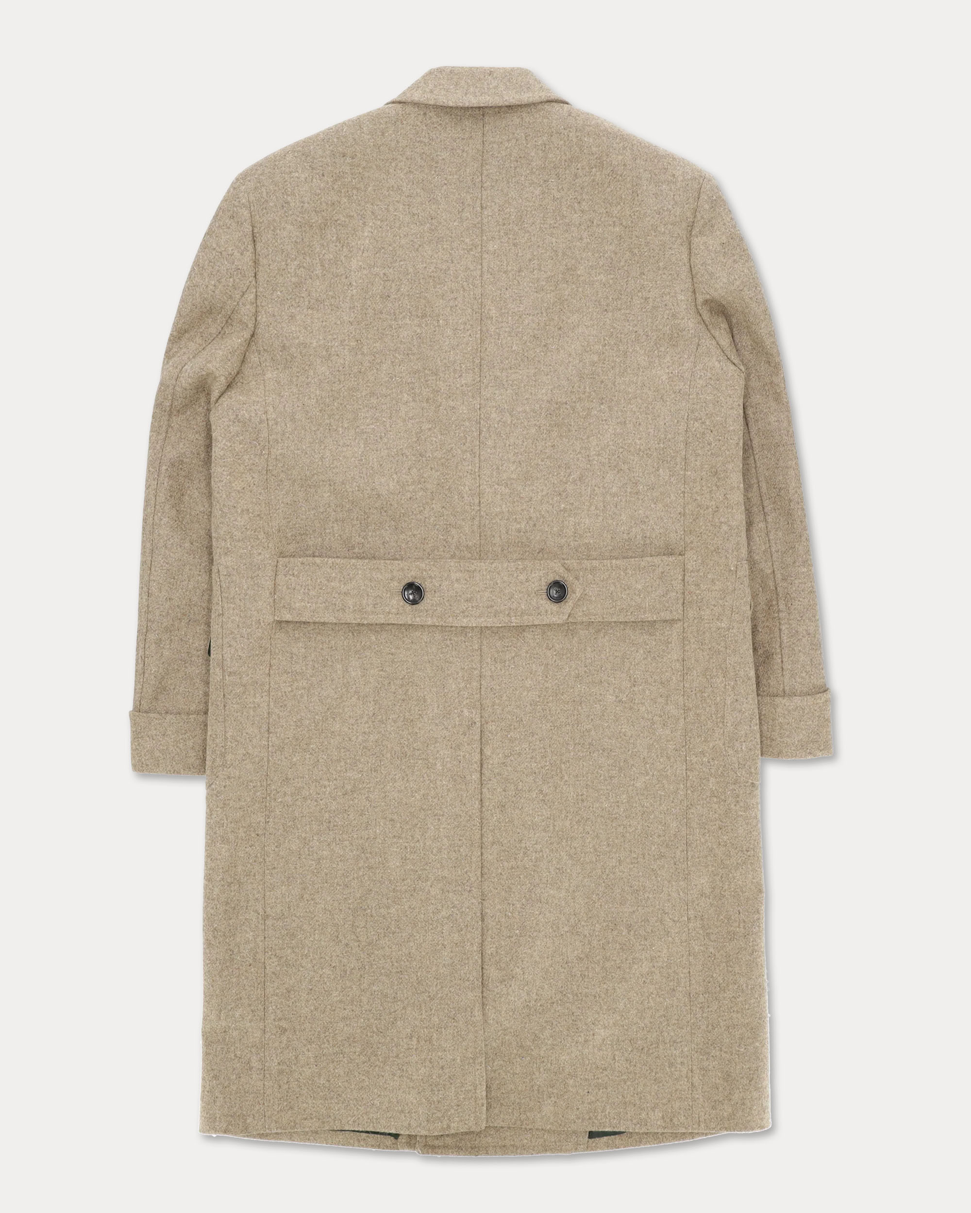 Bogart Cappotto Doppiopetto In Herringbone di Lana