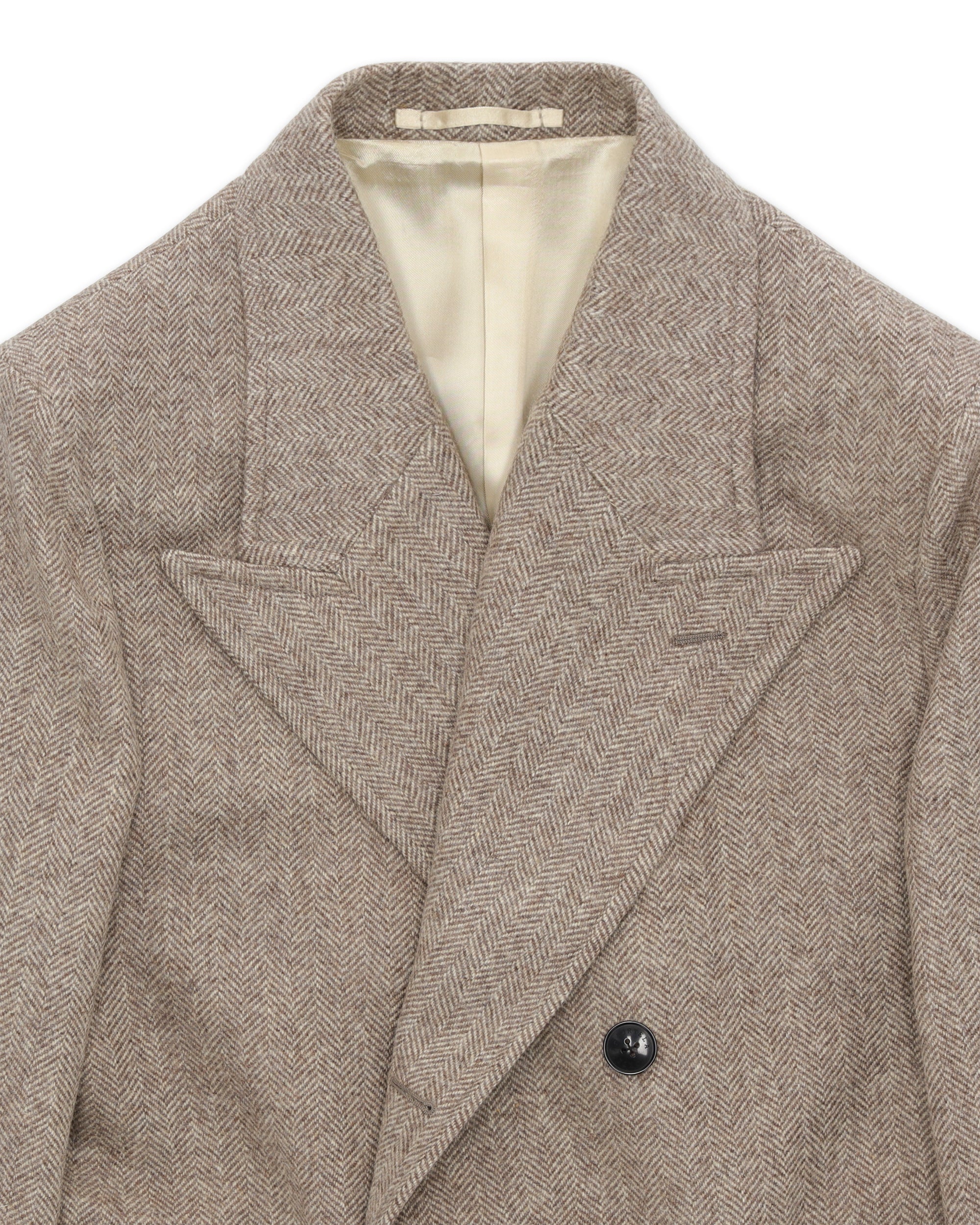 Bogart Wool Herringbone Double-breasted Coat