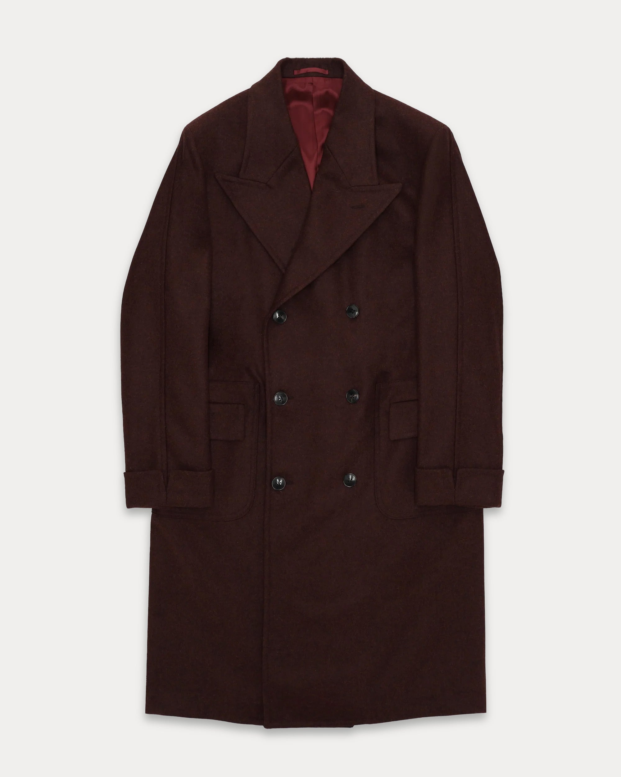 Bogart Coat Double-breasted Wool