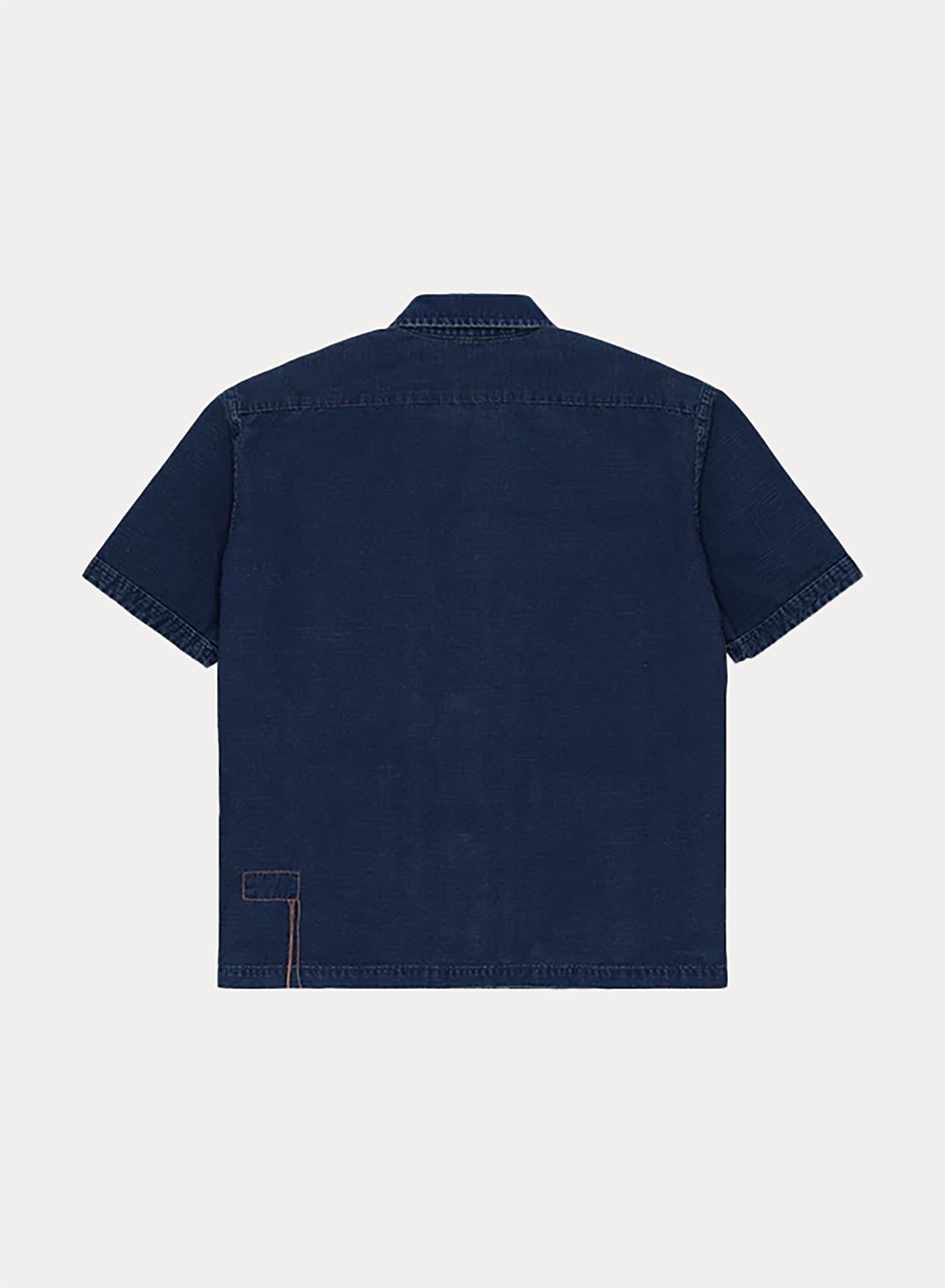 Bohem Camicia In Denim Manica Corta