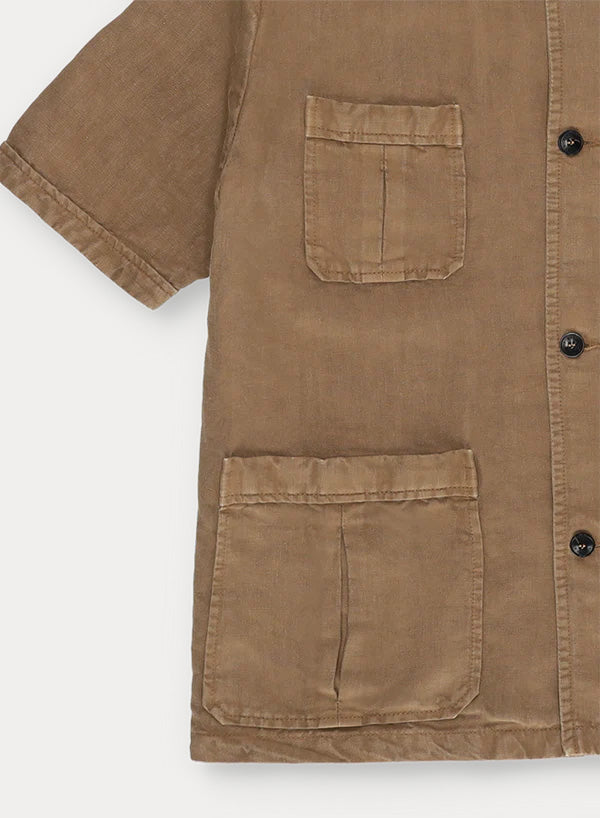Bohem Short Sleeve Linen Shirt