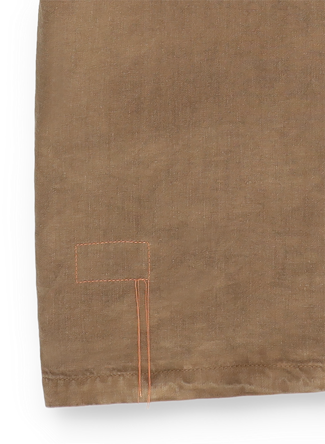 Bohem Camicia In Lino Manica Corta