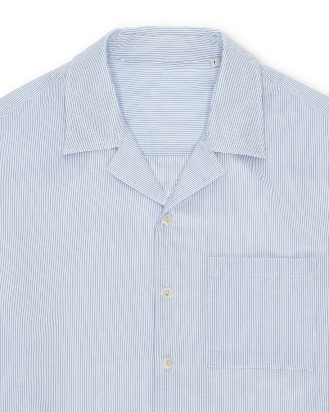 Bowling Camicia In Cotone Manica Corta