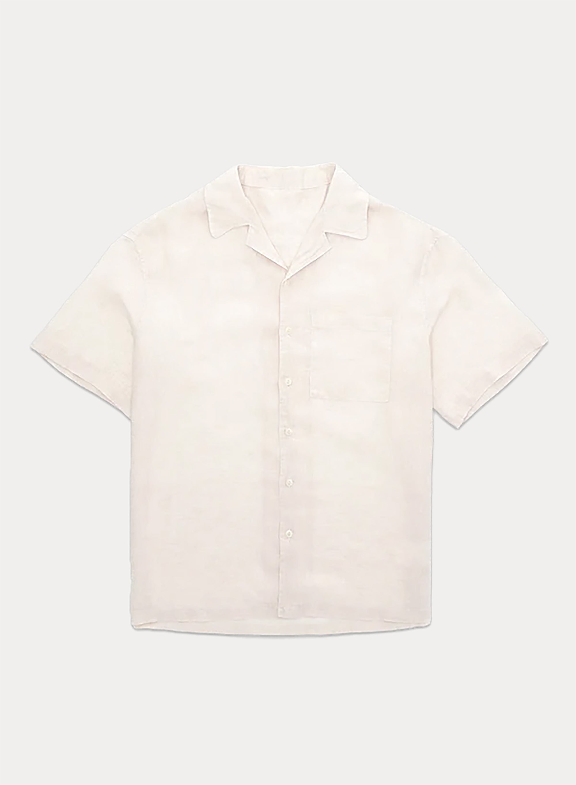Bowling Short Sleeve Linen Shirt