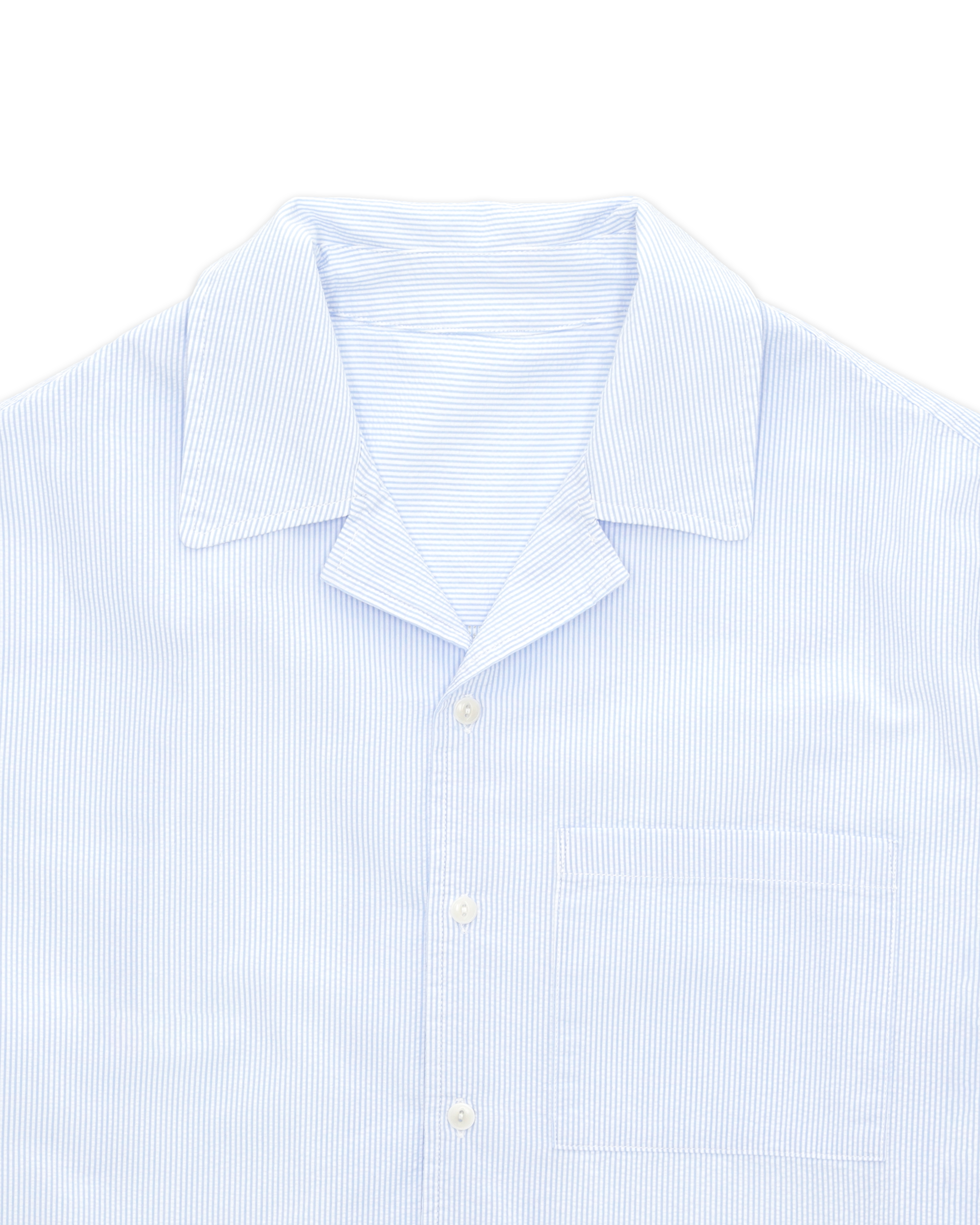 Bowling Camicia In Lino Manica Corta