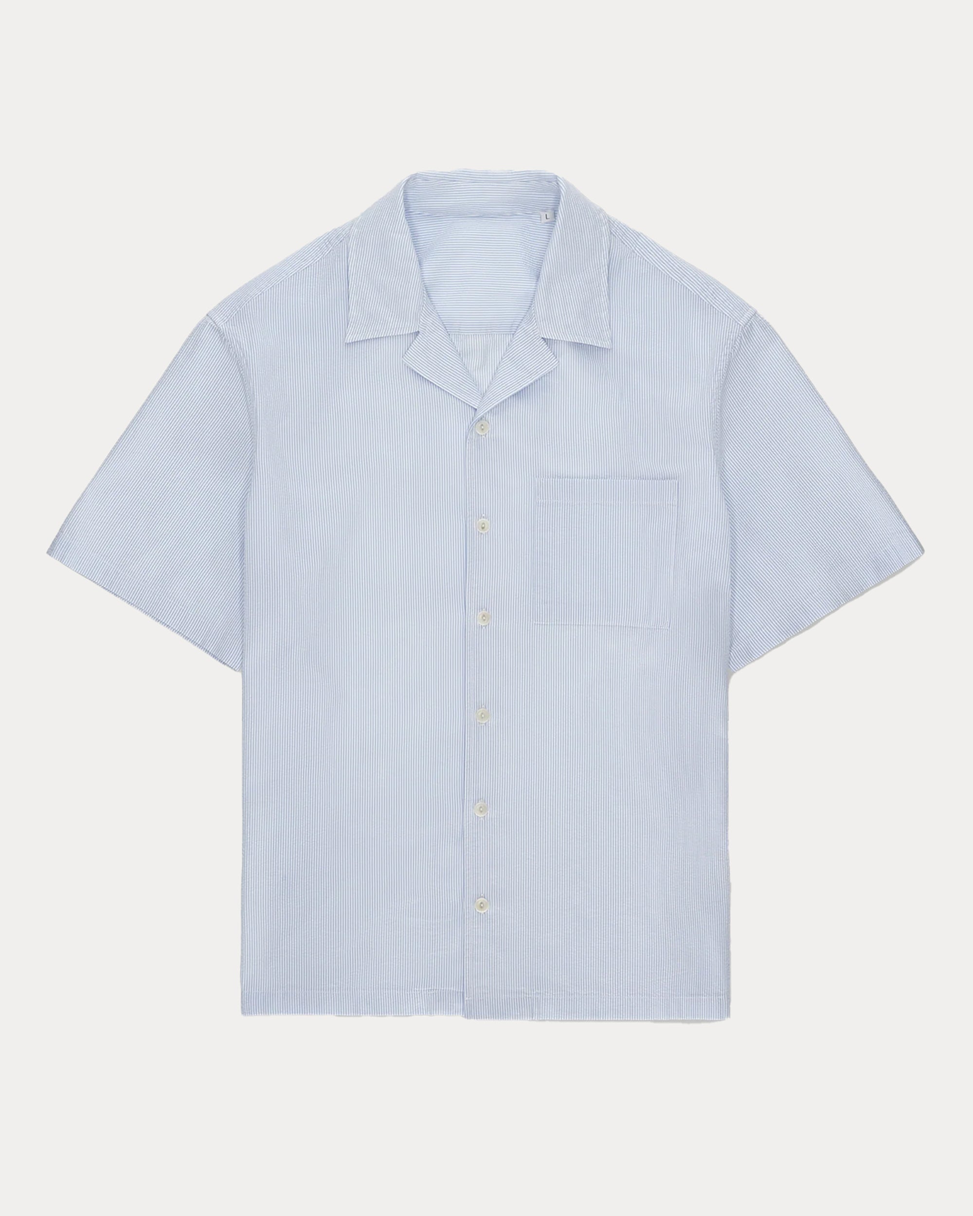Bowling Short Sleeve Cotton Shirt