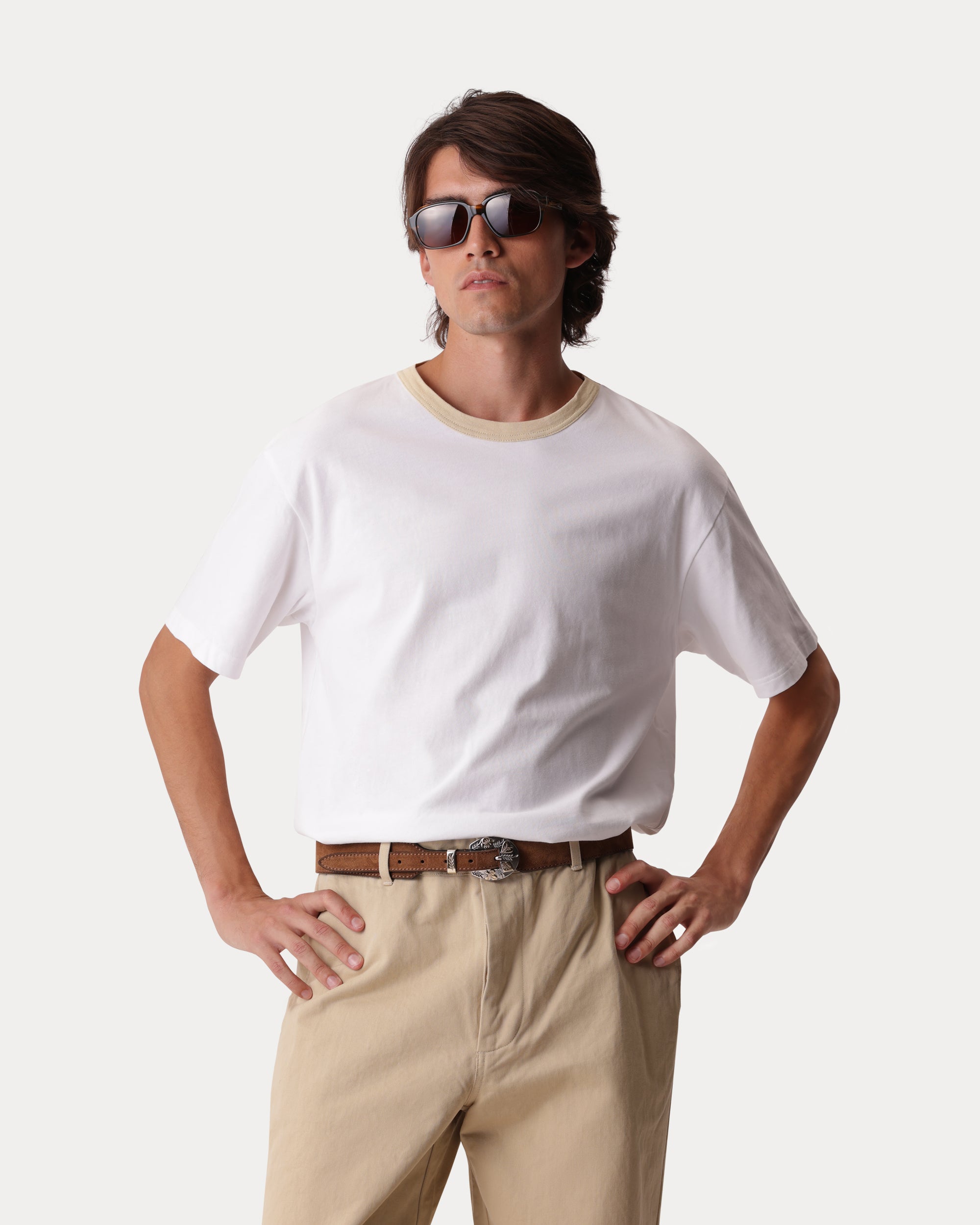 Boyd T-shirt Girocollo in Cotone
