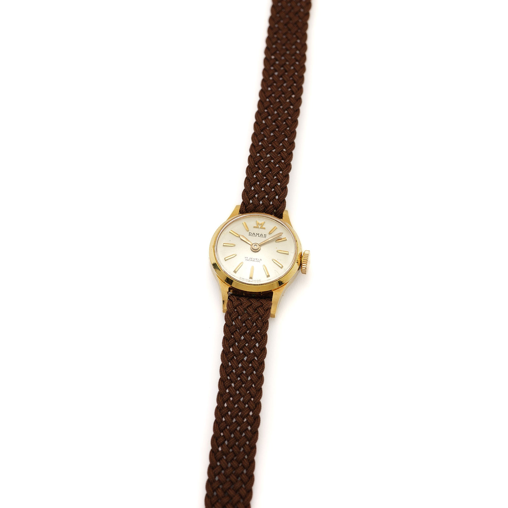 Damas Pulce Oro BR11 Quadrante Crema