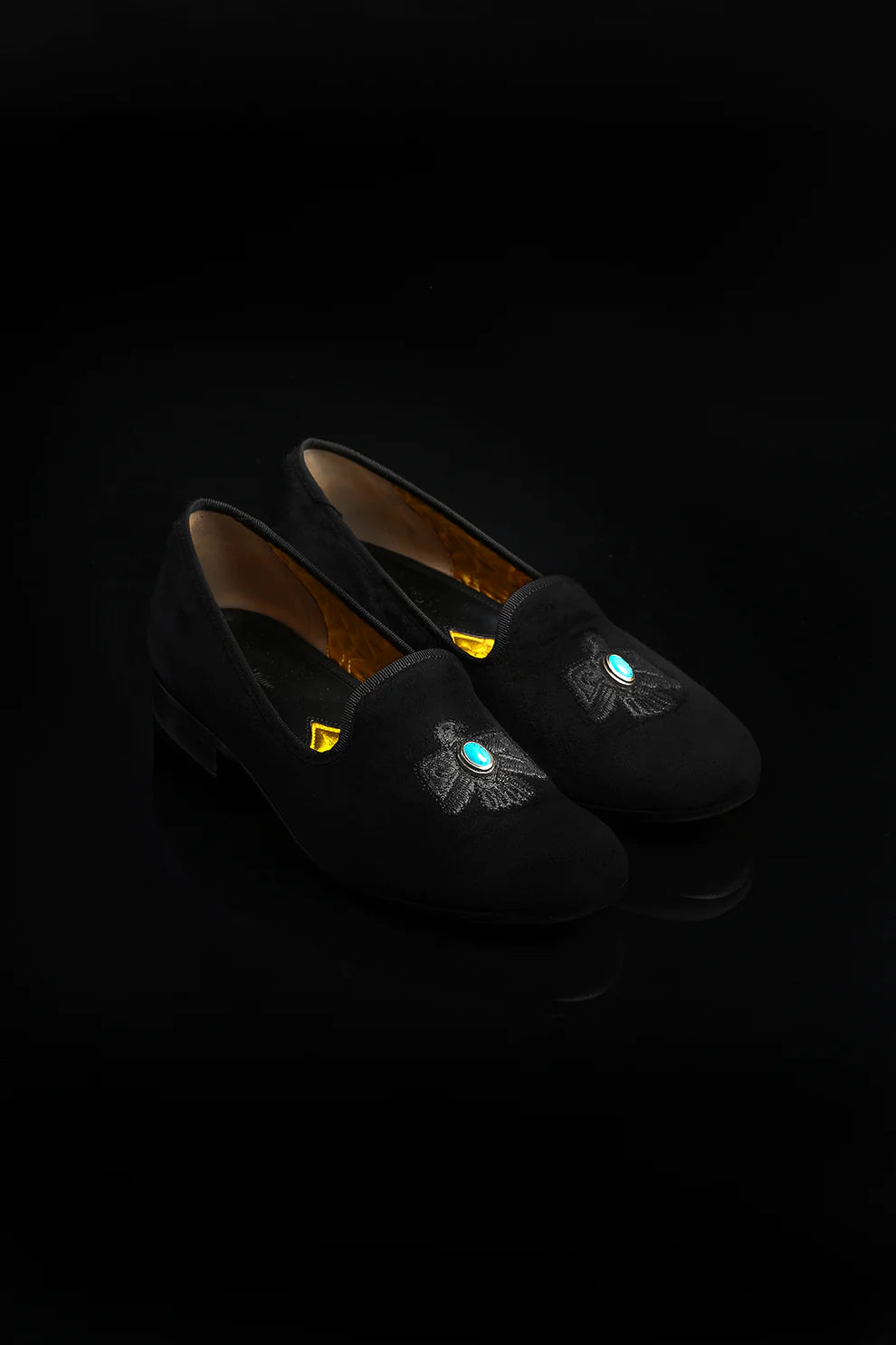 Smokedbone Broadway Thunderbird Ciabatta in Pelle Scamosciata