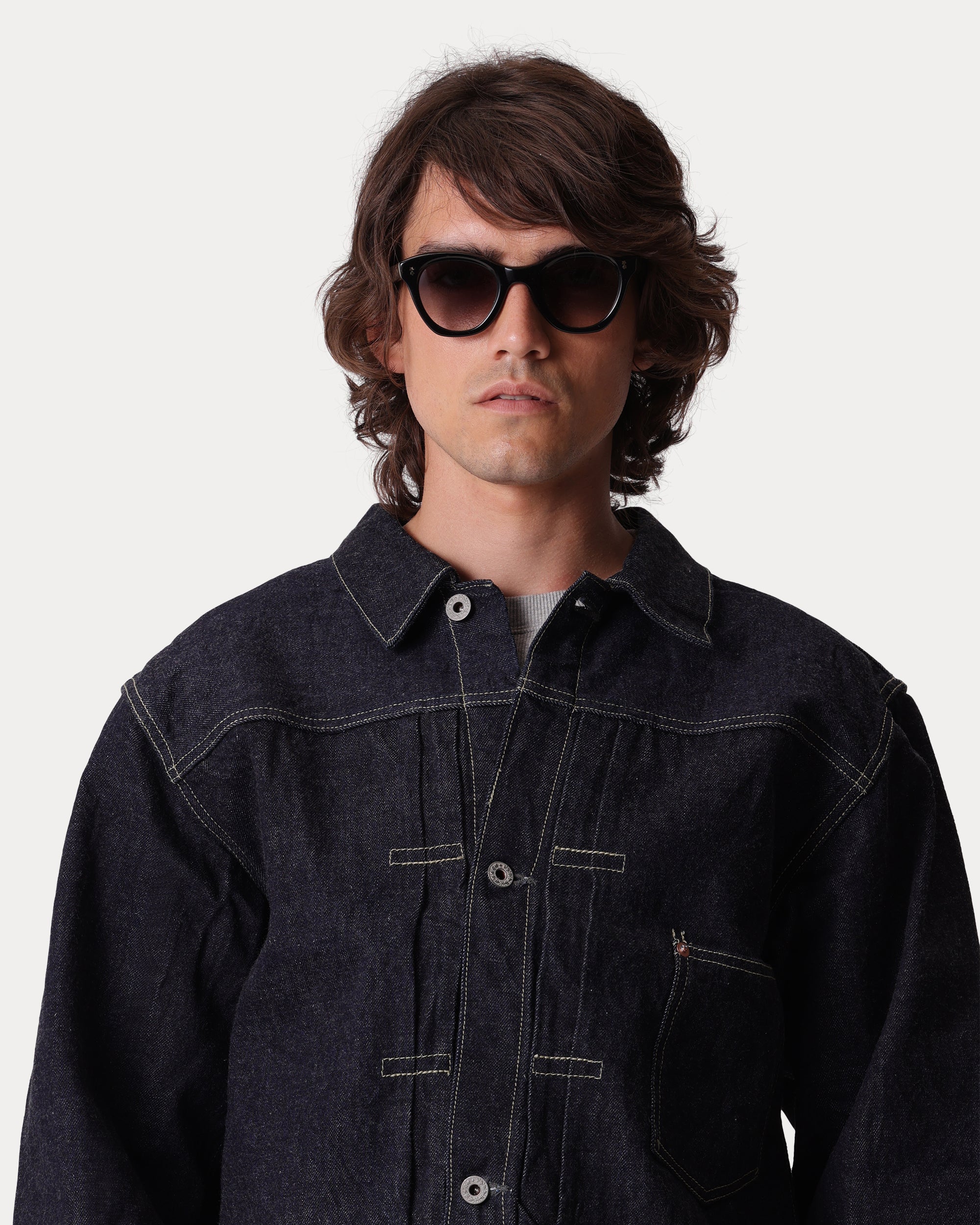 Buddy Japan Selvedge Denim Jacket Indigo Rinse