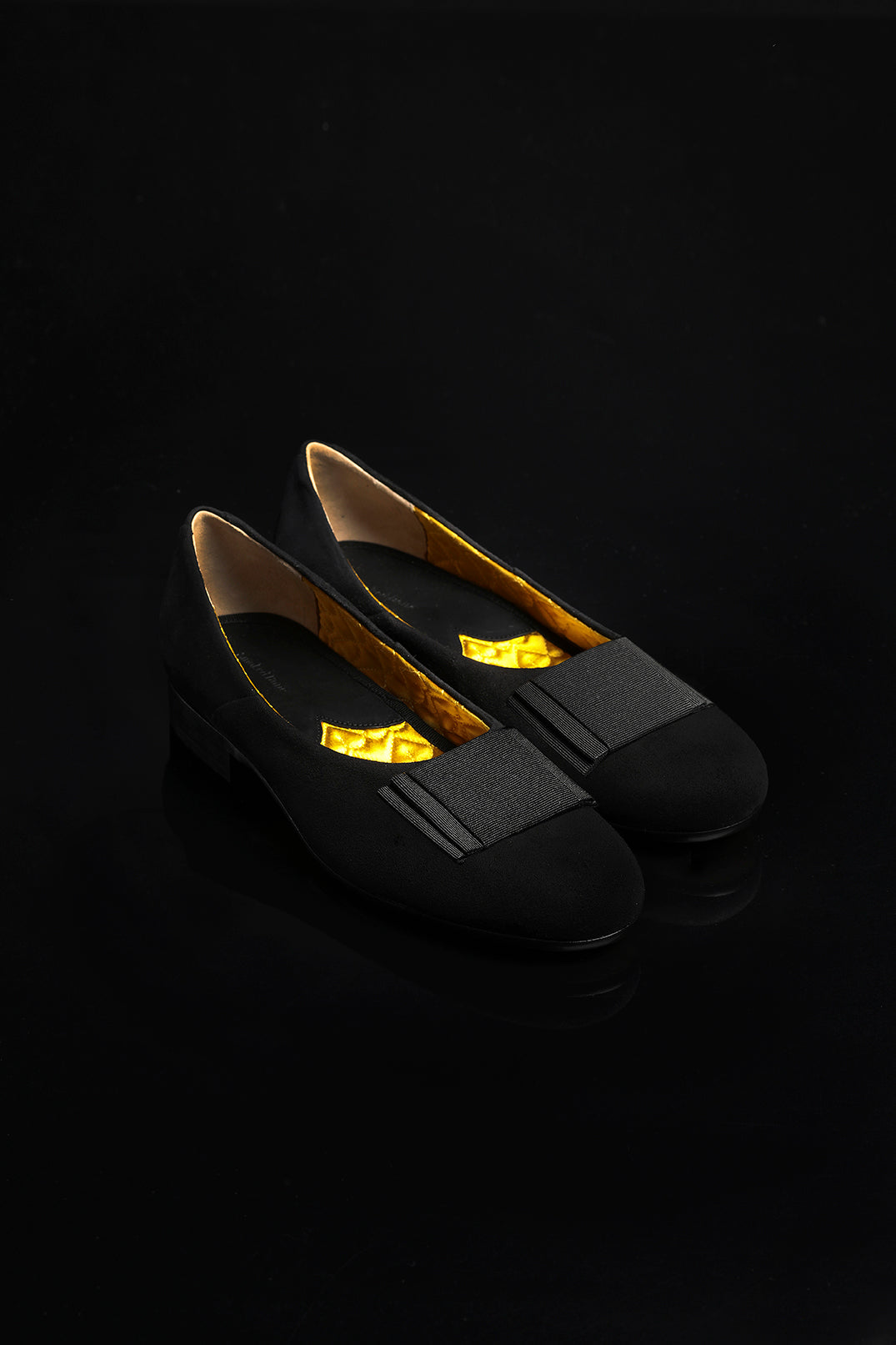 Smokedbone "Beverly Bow" Ciabatta in Pelle Scamosciata