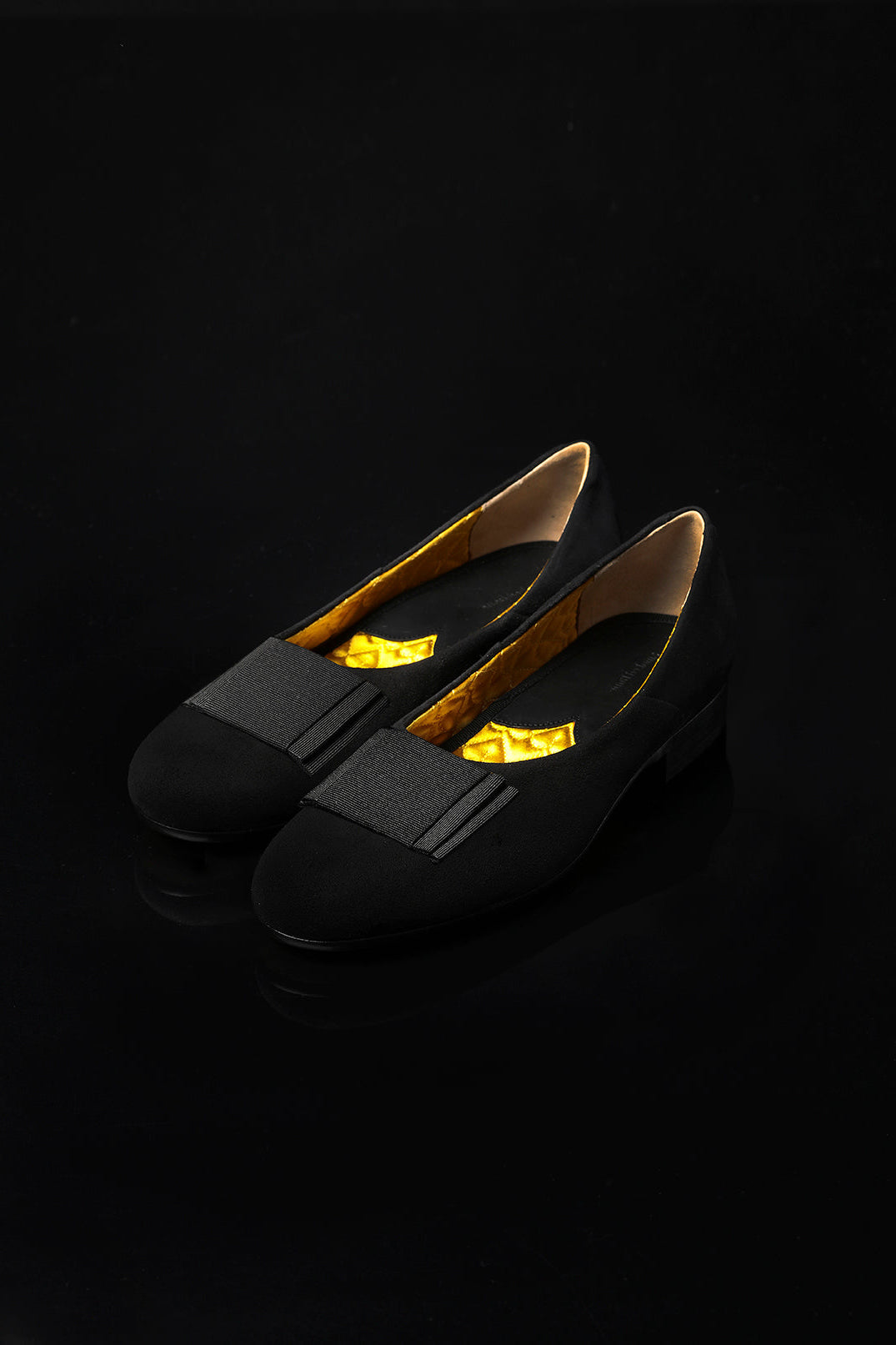 Smokedbone Suede Leather "Beverly Bow" Slippers