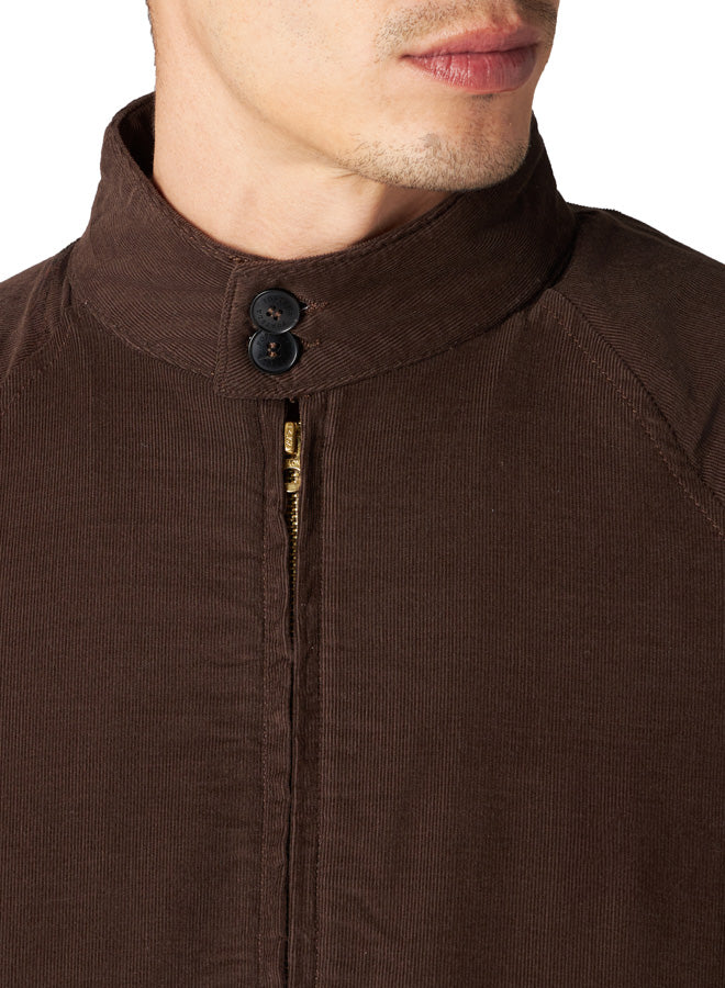 Carol Giacca con Zip in Velluto a Coste