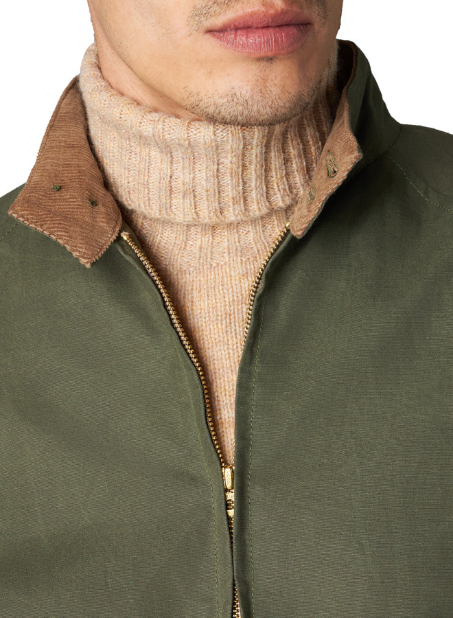 Carol Giacca con Zip In Tela Cerata