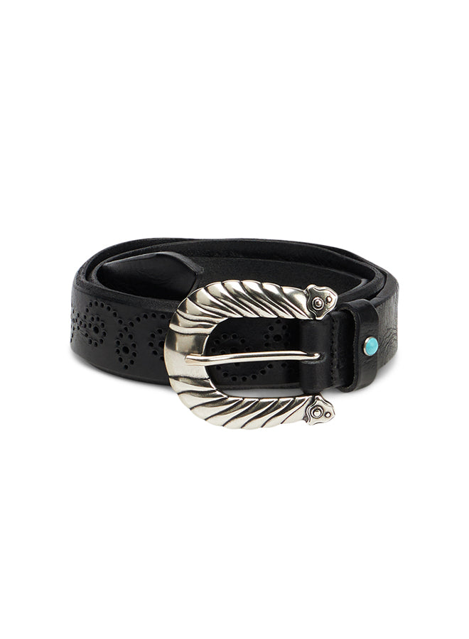 Carson Cintura in Pelle con Traforature