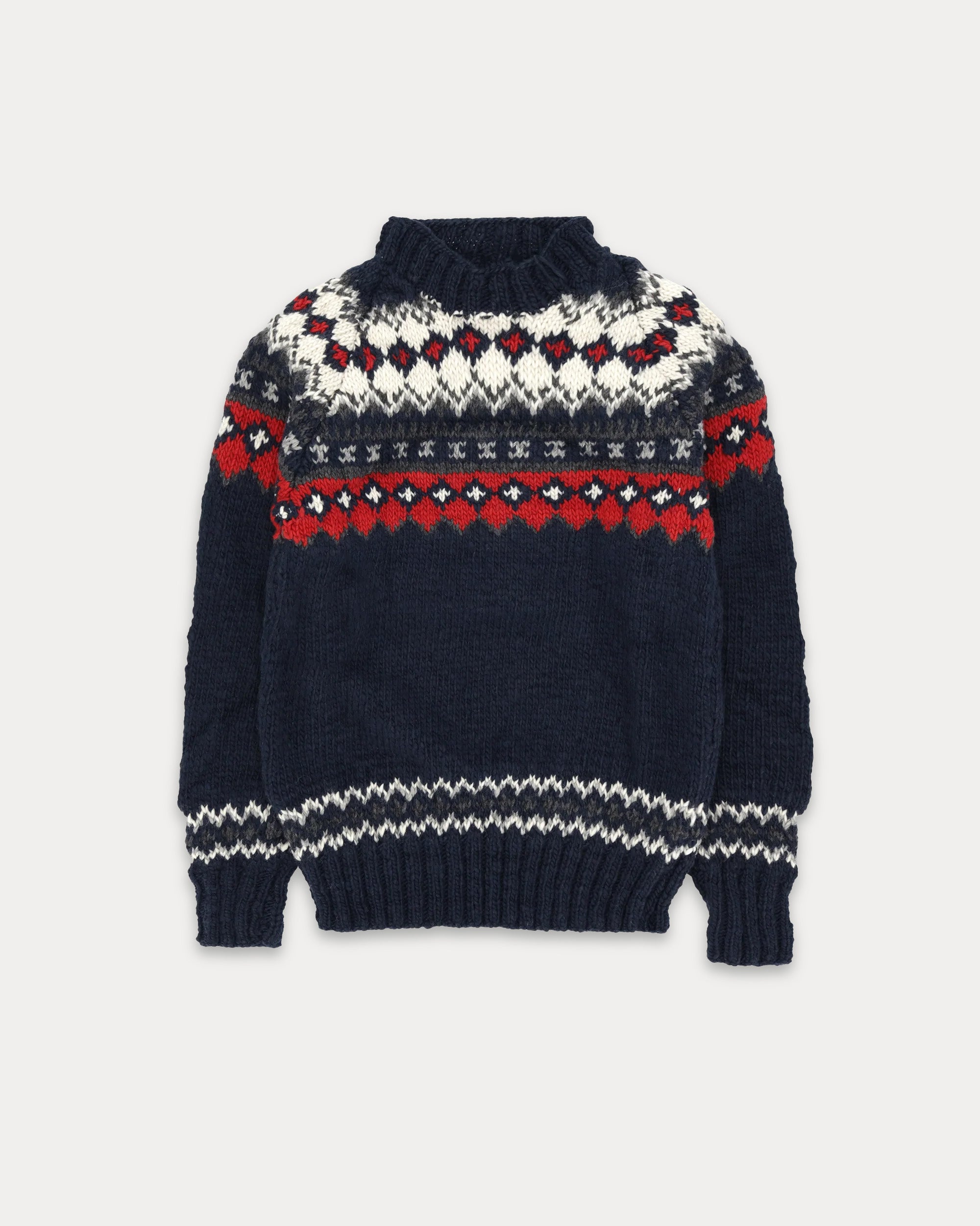 Chamula Merino Wool Fair Isle Pullover