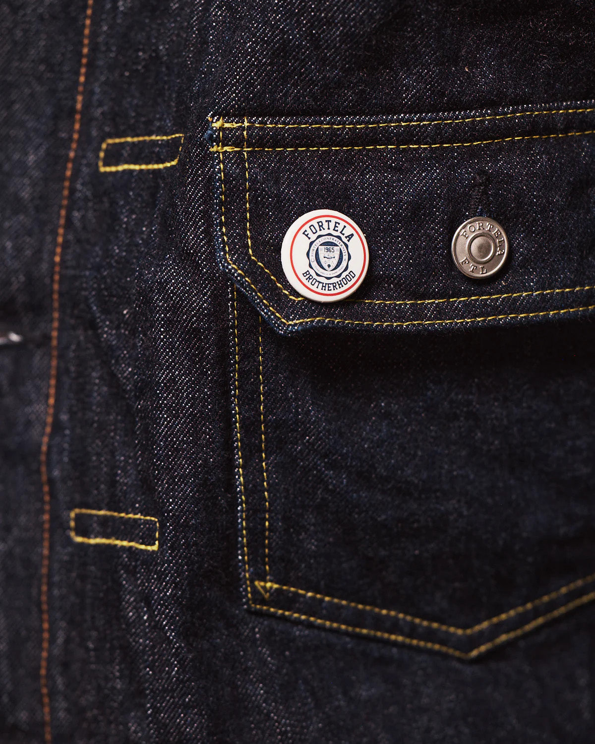 Cisco Giacca In Japan Denim Indigo Rinse