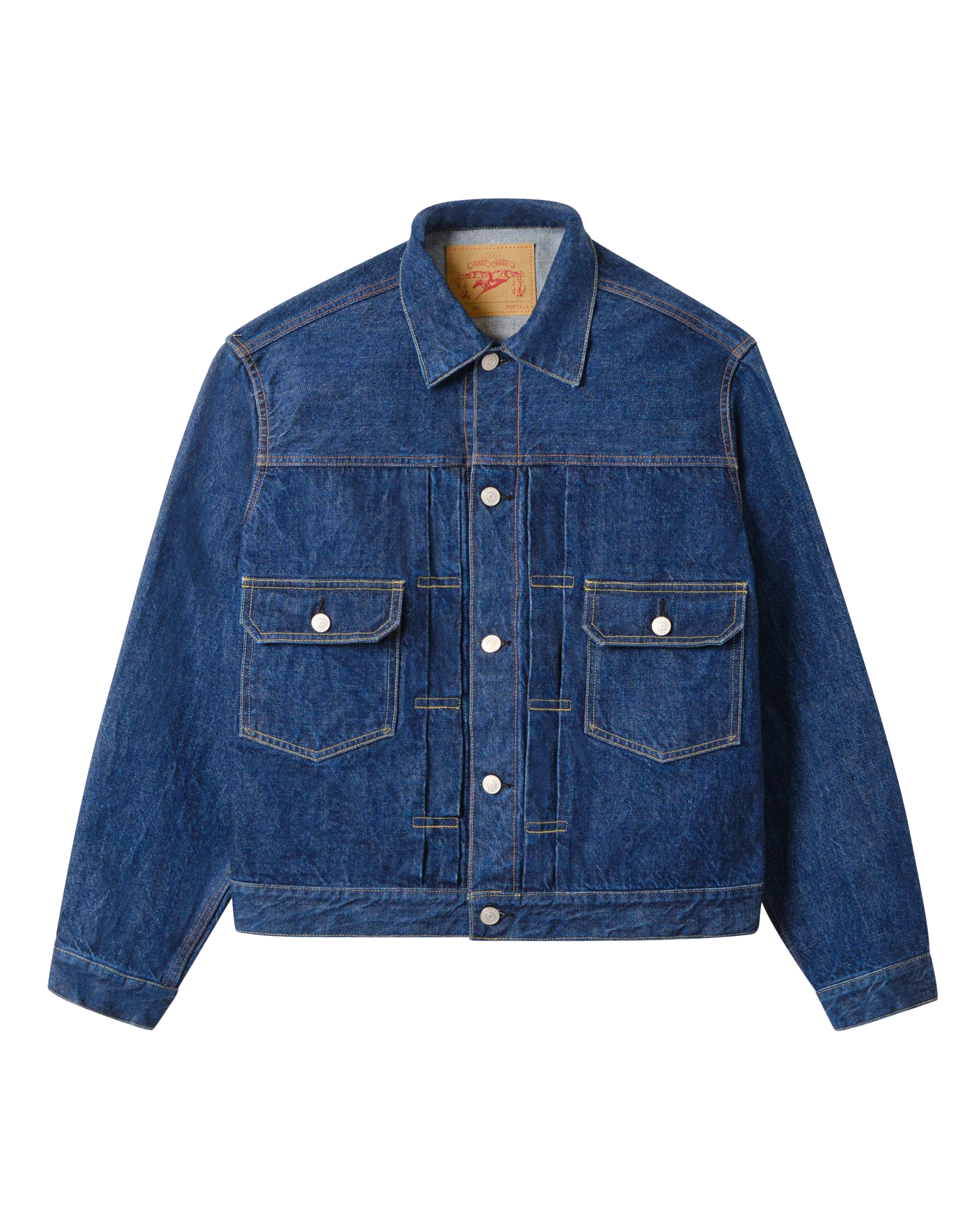 Cisco Giacca In Japan Denim Stone Wash