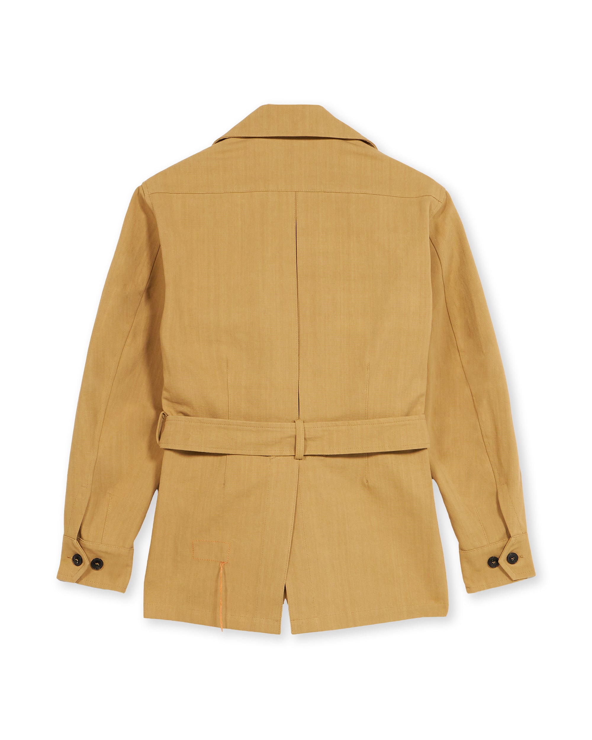 Clint Giacca Sahariana in Drill di Cotone