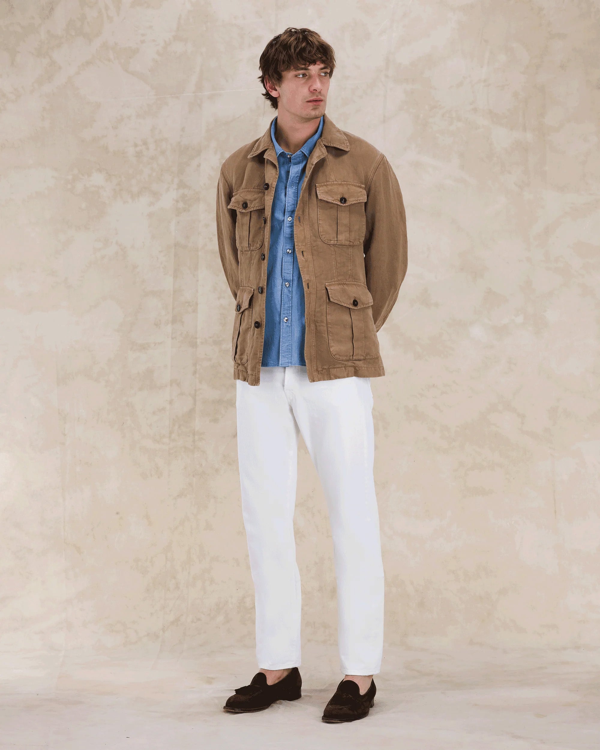 Clint Linen Safari Jacket
