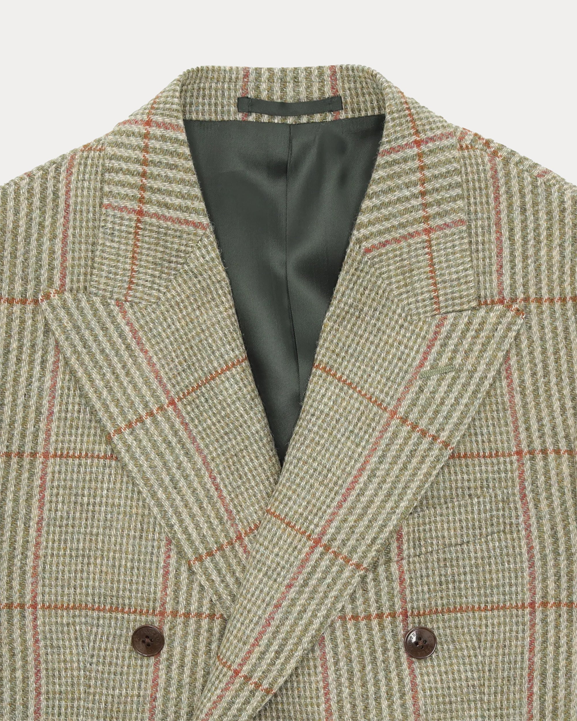 Corrado Double-Breasted Shetland Jacket