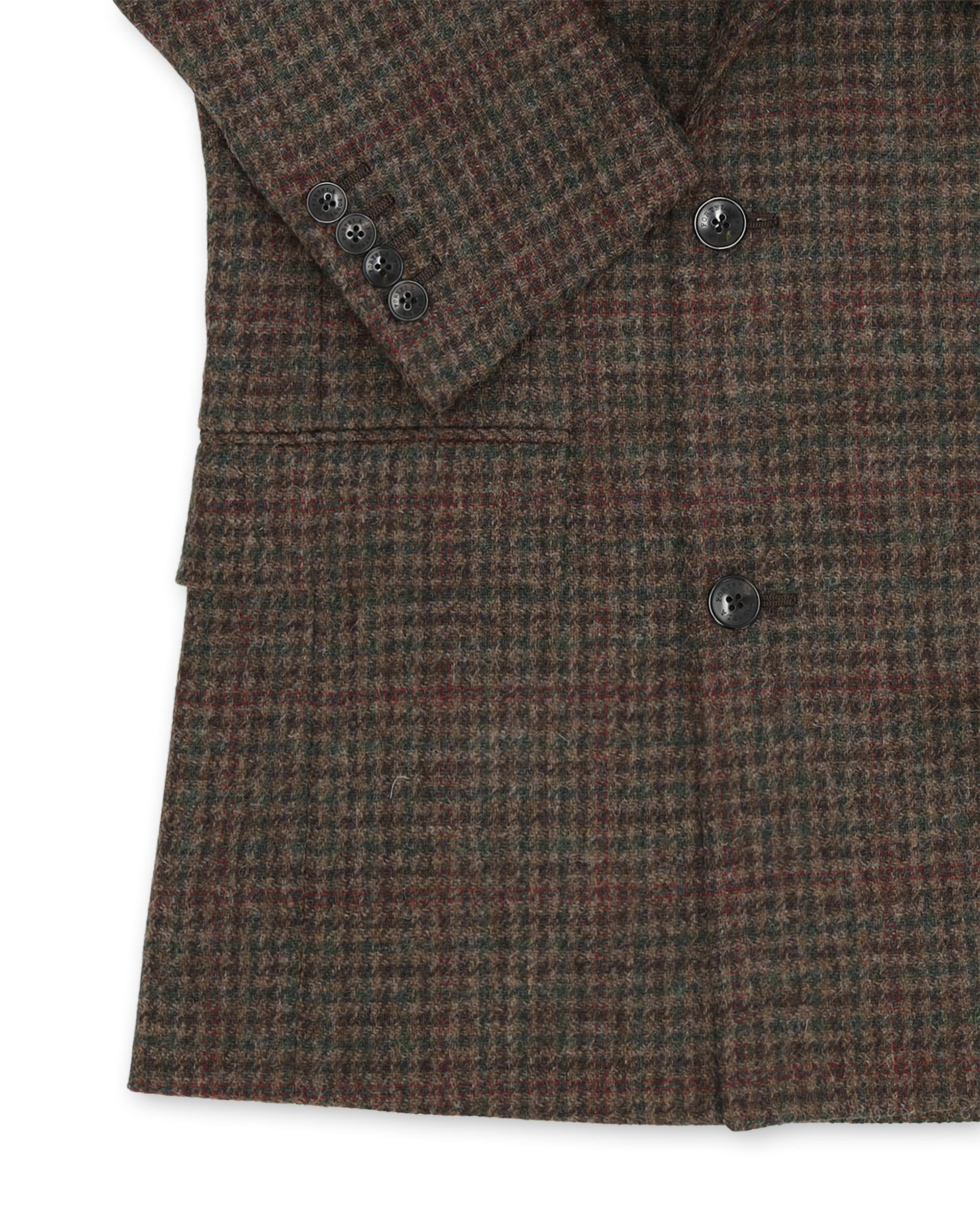 Corrado Giacca Doppiopetto Shetland