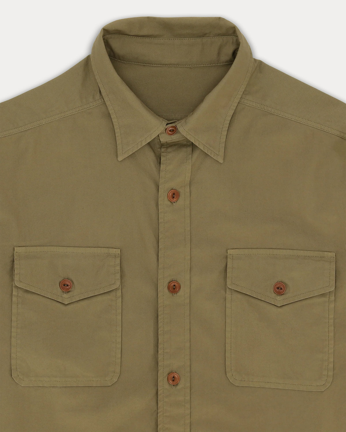 CPO Overshirt In Twill di Cotone