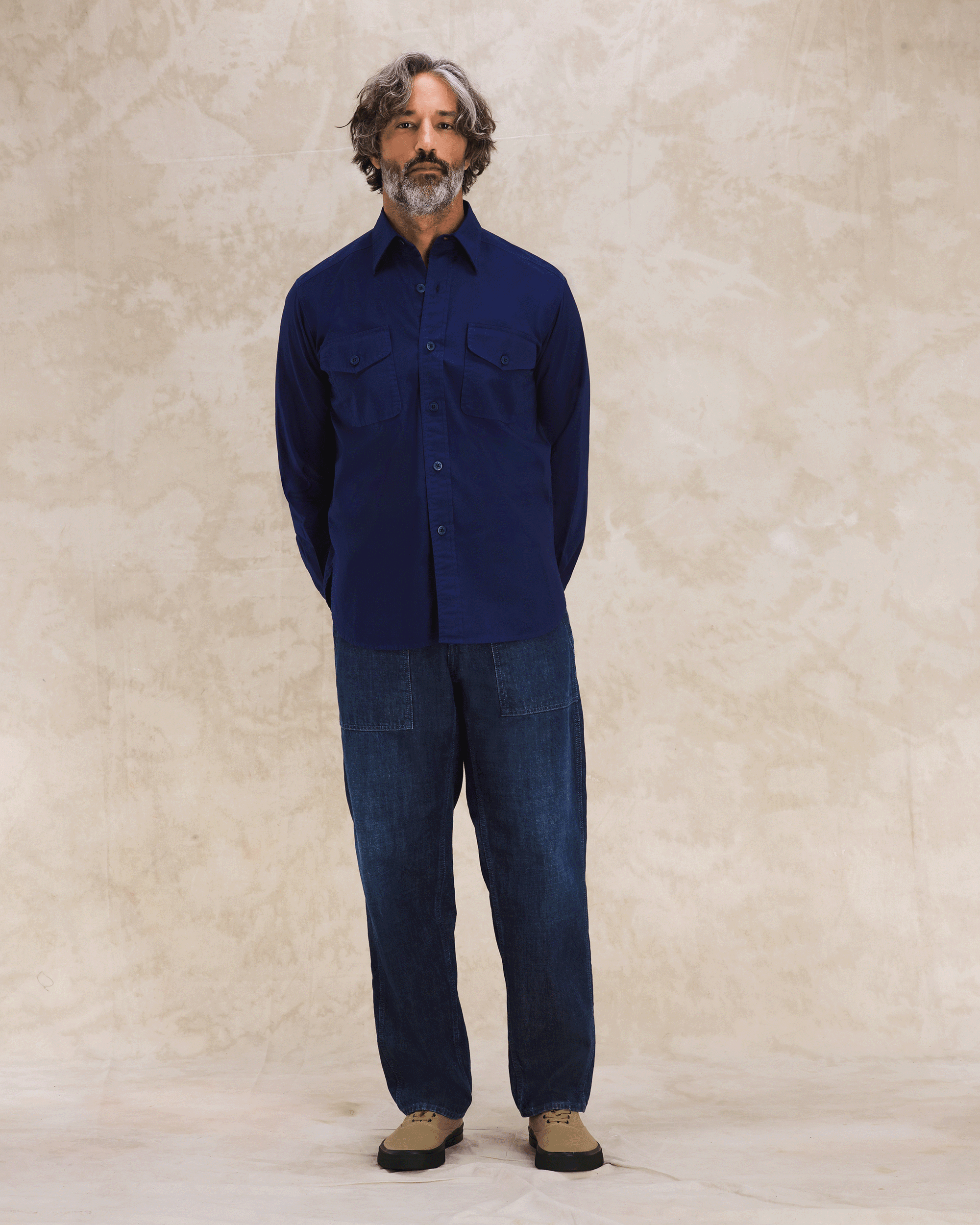CPO Overshirt In Twill di Cotone