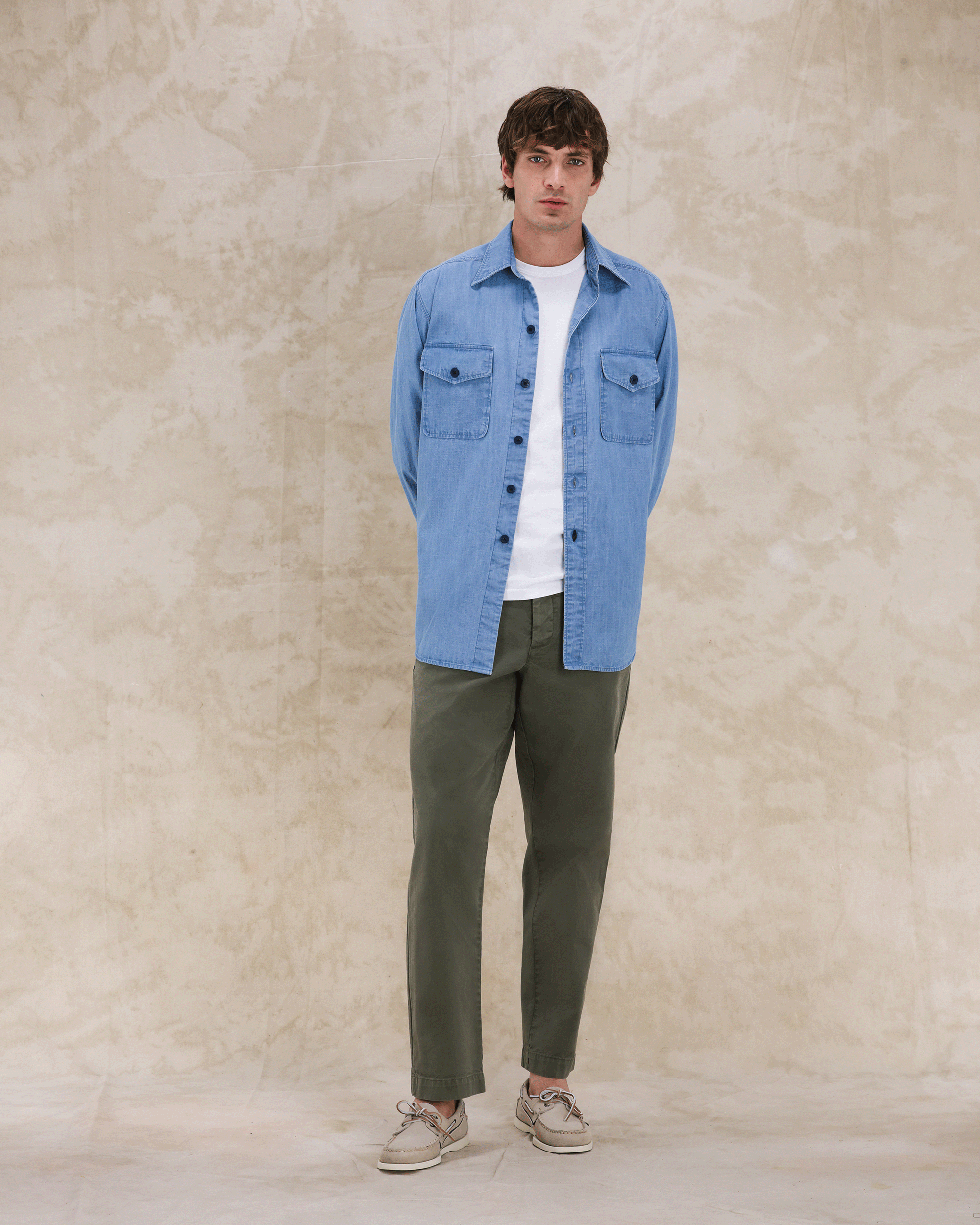 Cpo Overshirt Chambray