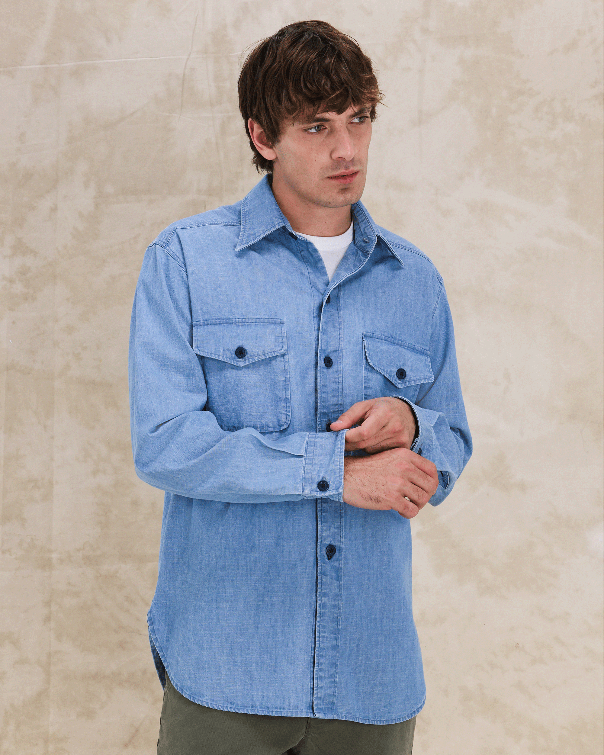 Cpo Overshirt Chambray