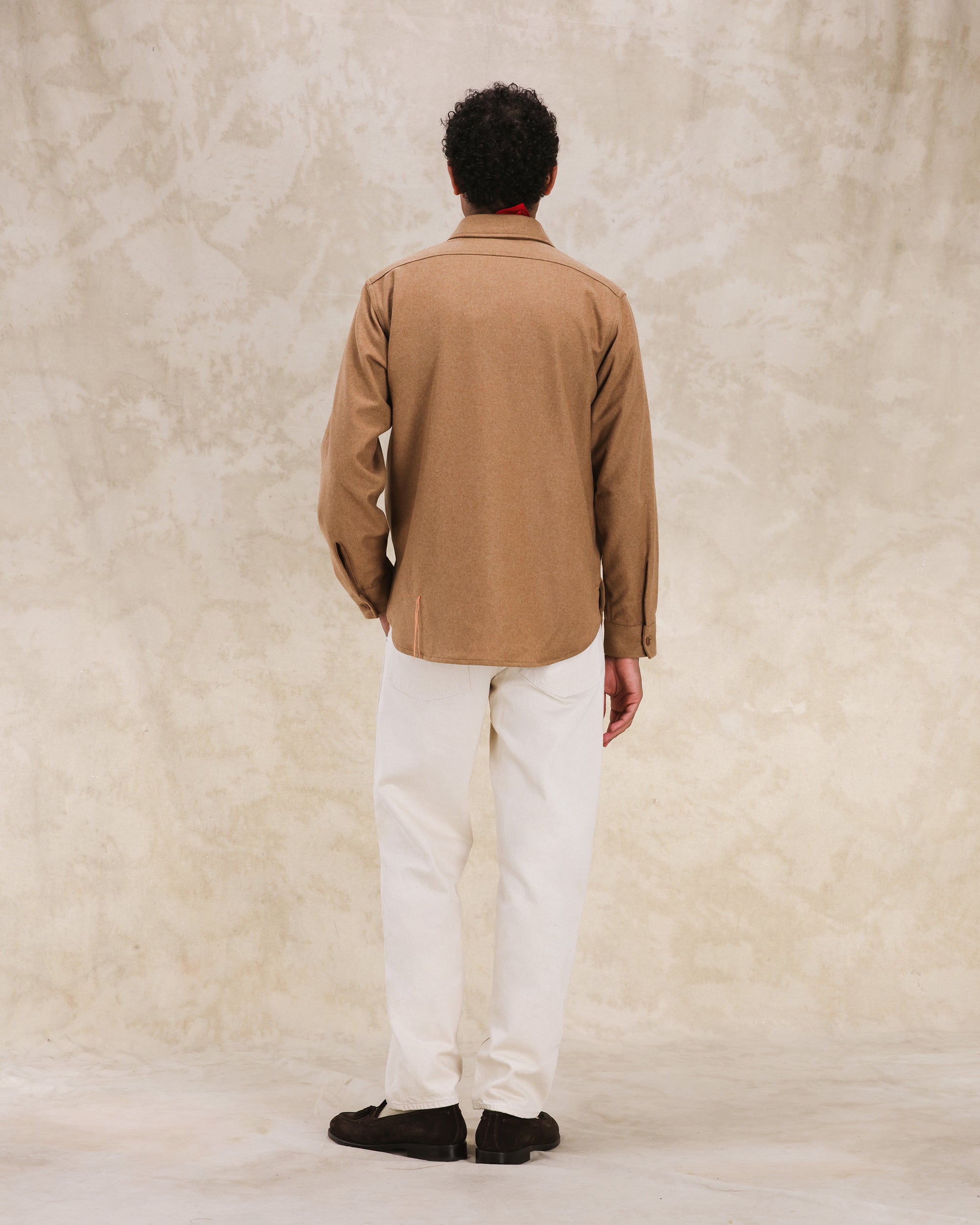 CPO Overshirt In Flanella di Lana