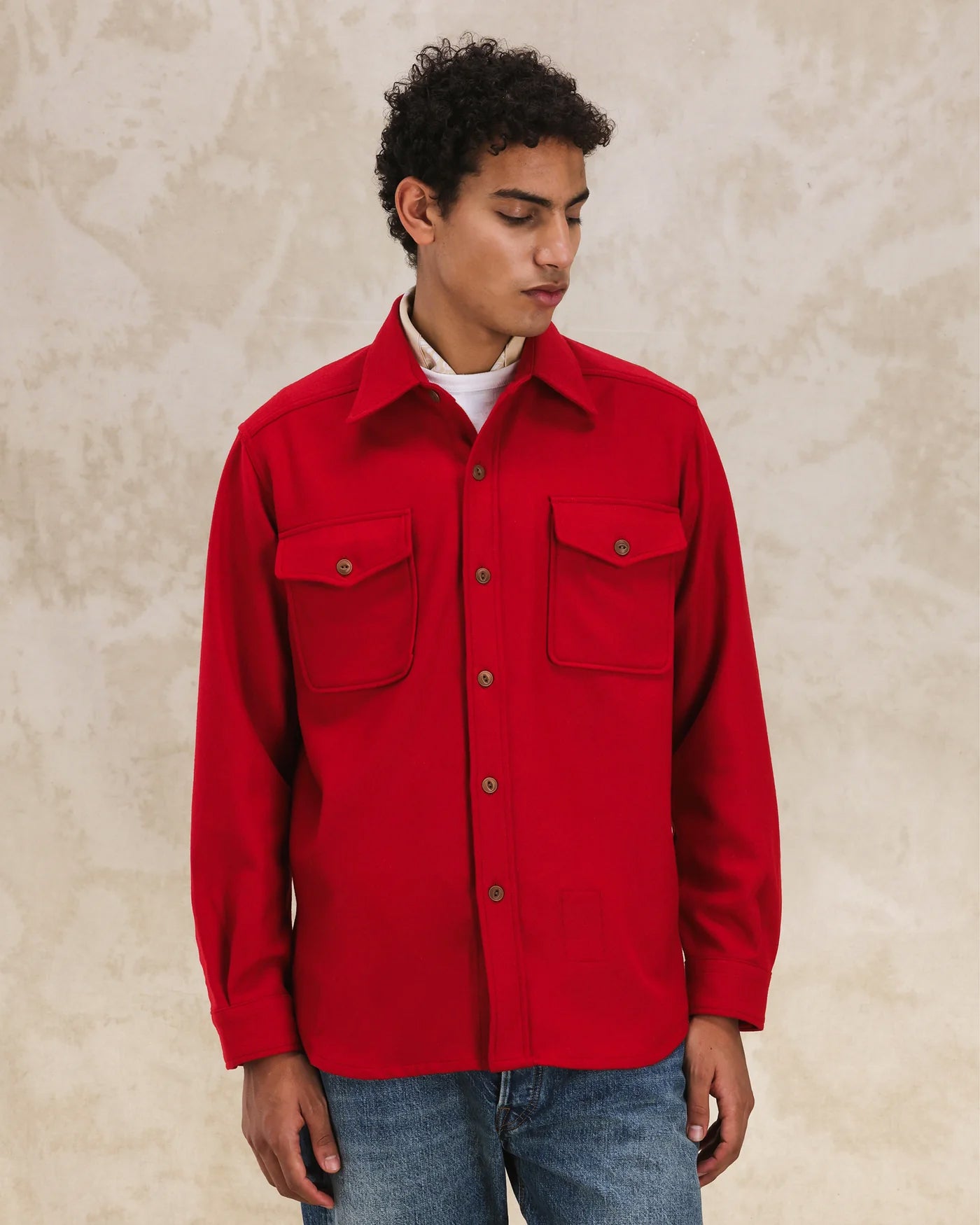 CPO Wool Flannel Overshirt
