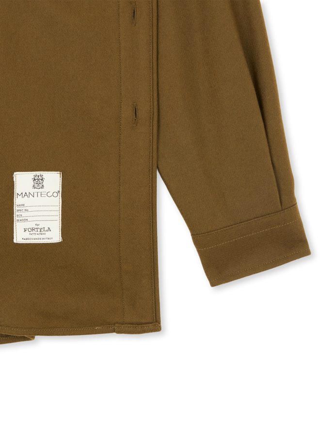 CPO Overshirt In Flanella di Lana