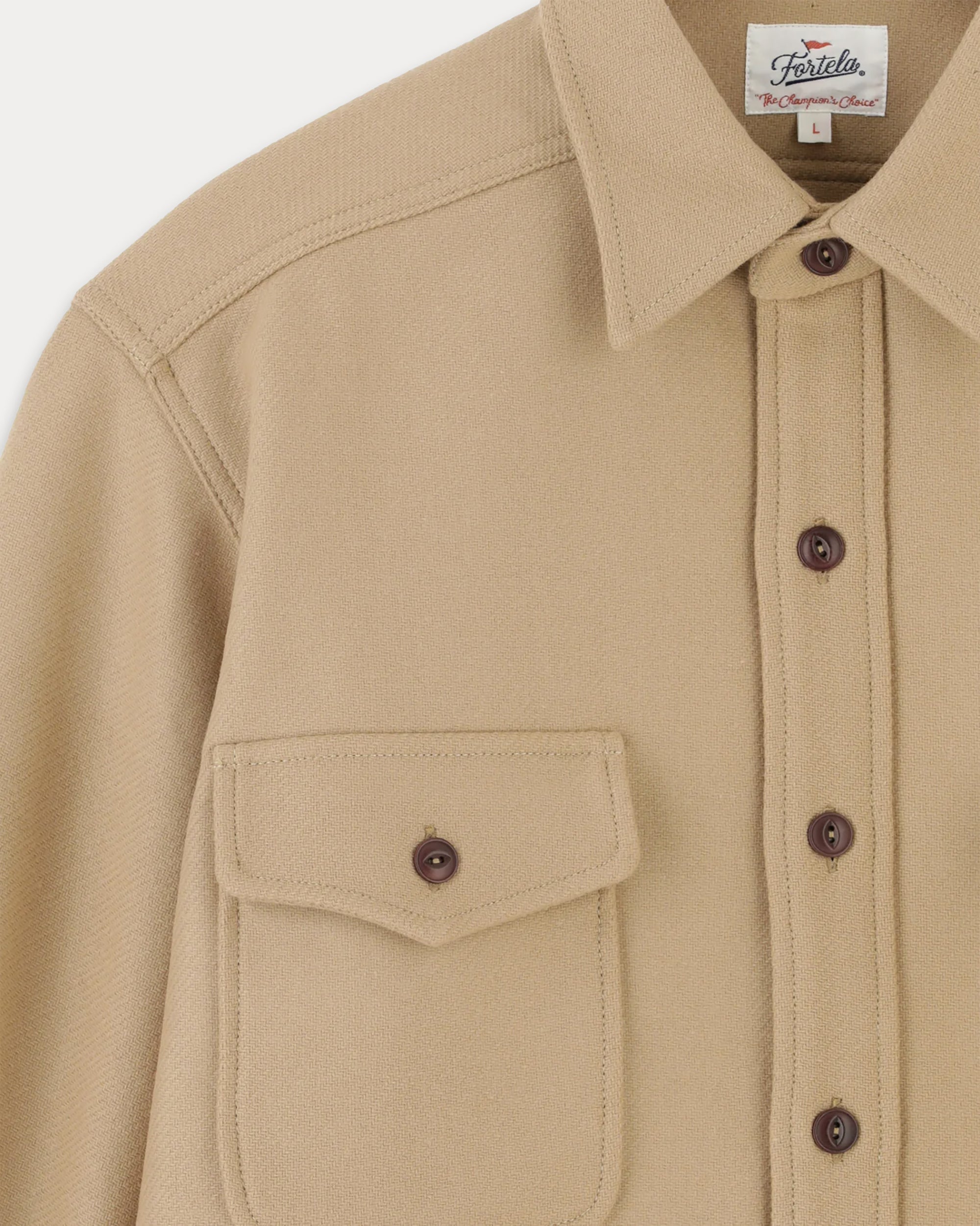 Cpo Overshirt Misto Wool