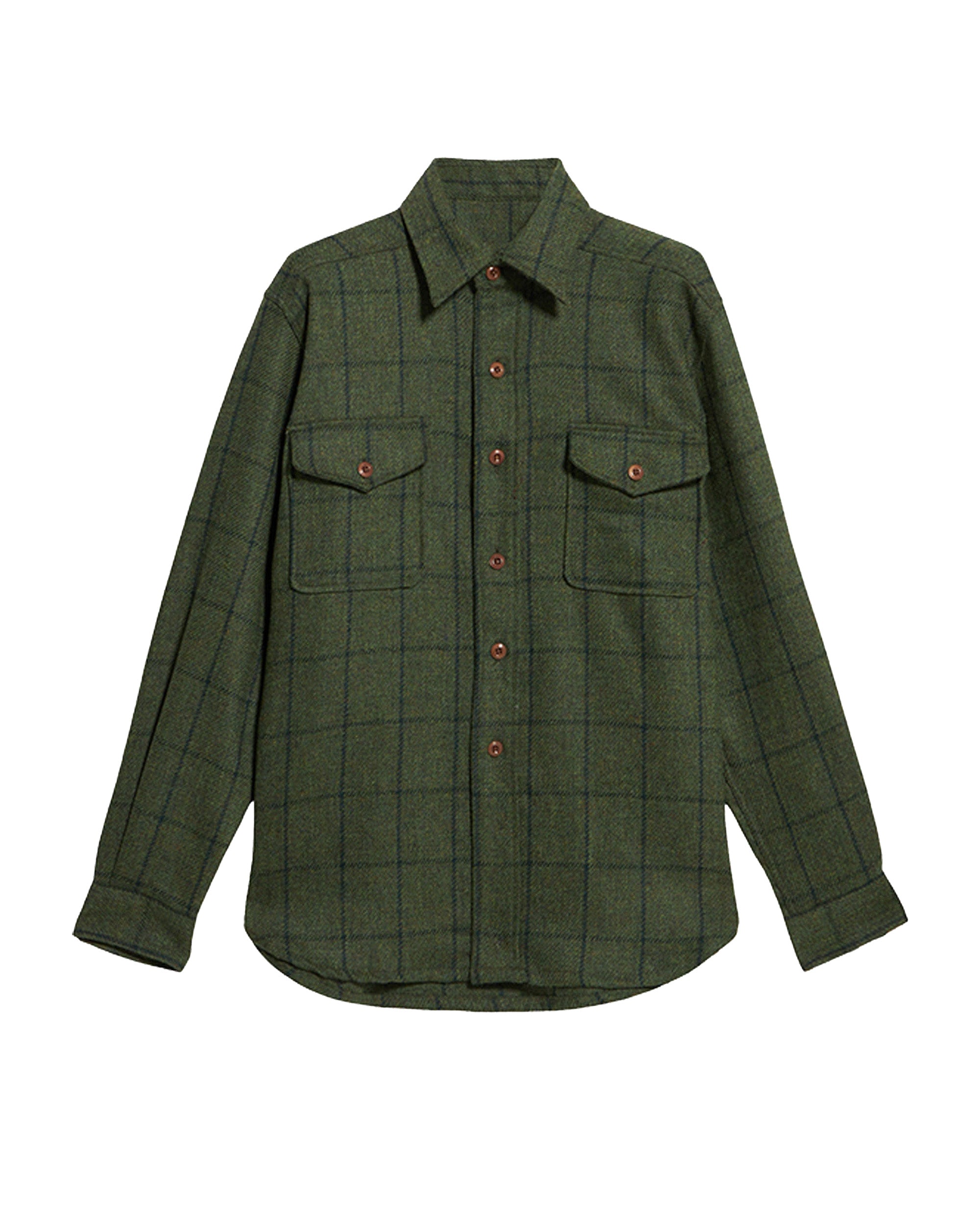 CPO Overshirt In Lana a Quadri