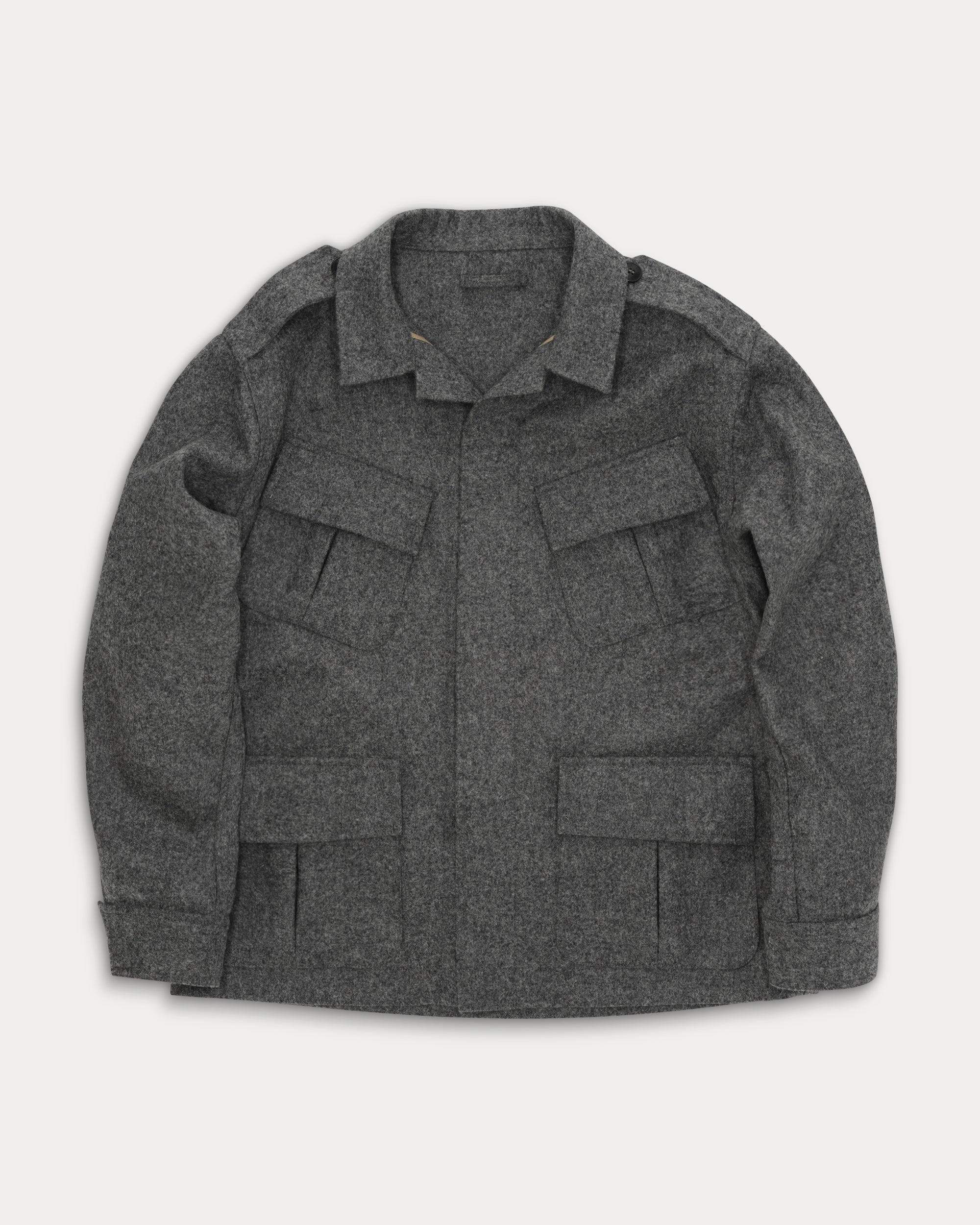 Creek Jungle Jacket in Melton Wool